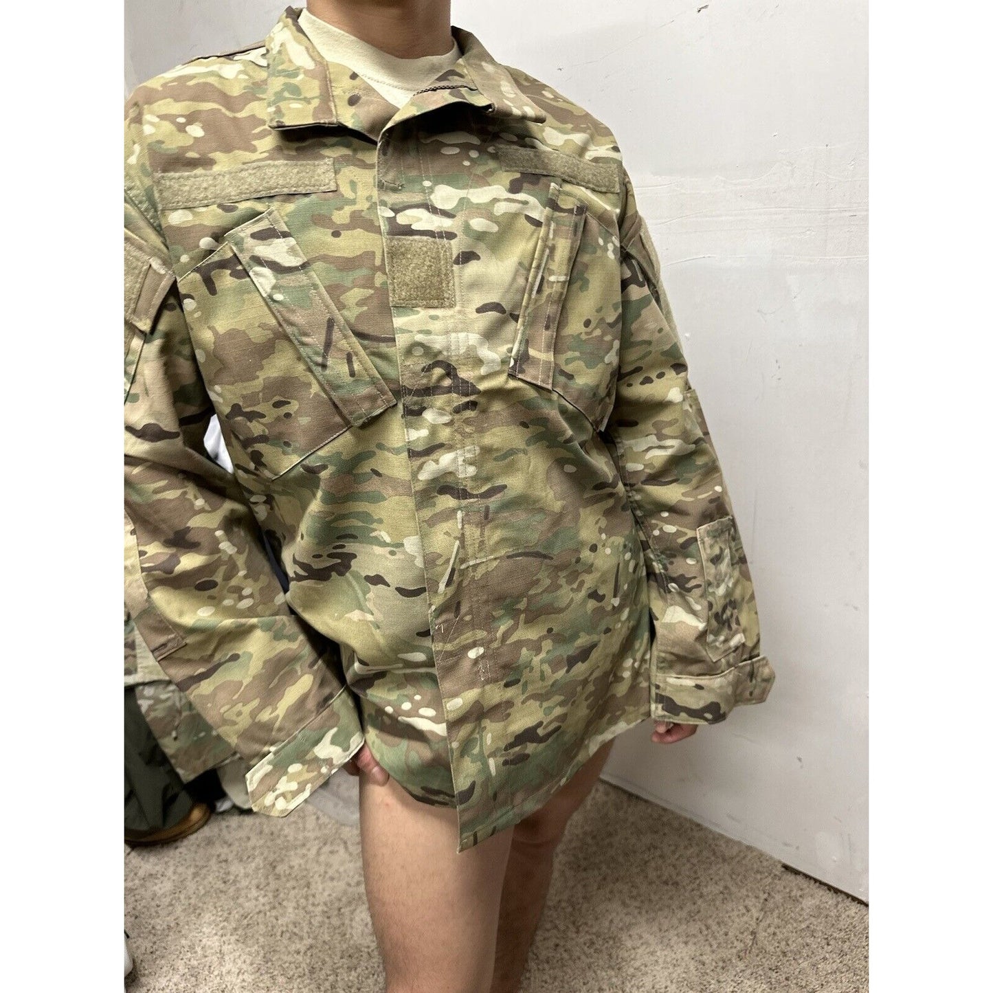 Men’s Army USAF USSF Multicam OCP Propper Large Regular Blouse Top Uniform