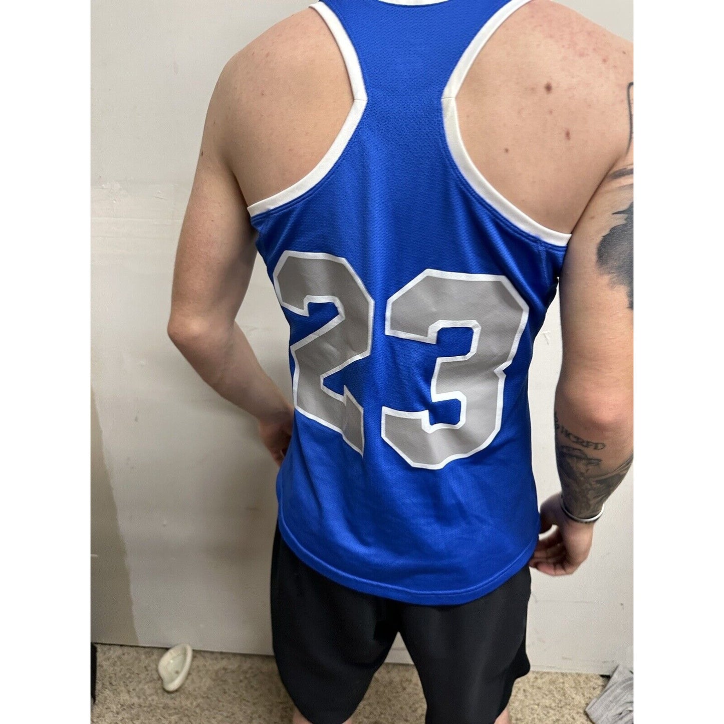 Men’s Large Nike Dri-fit USAFA Air Force Academy Jersey Tank Top Athletic