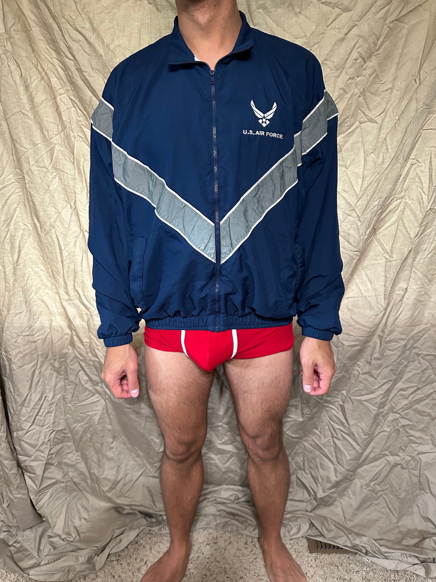 Men’s small short USAF Air Force pt jacket