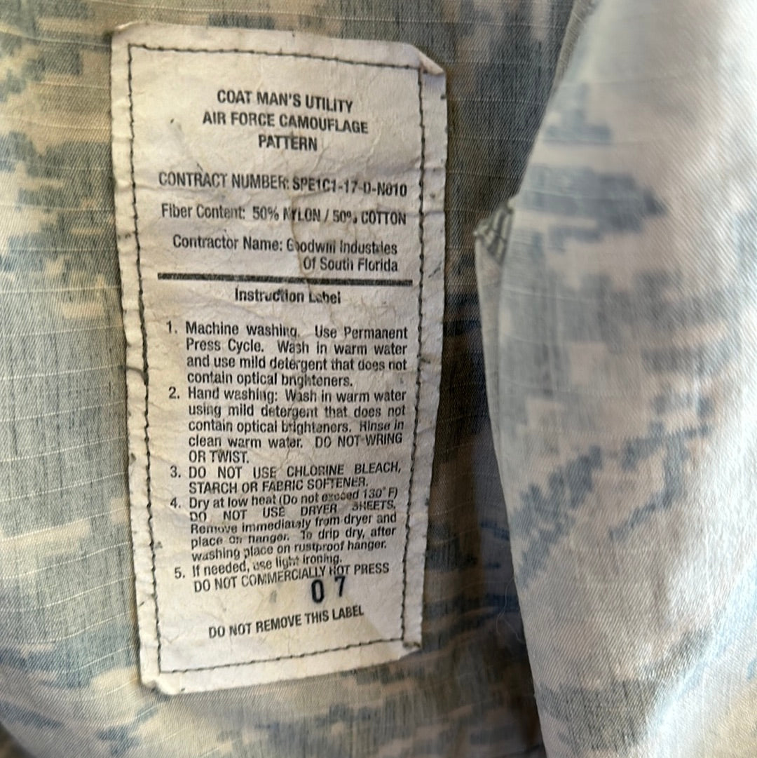 40R airman battle uniform Abu coat top civil air patrol blouse