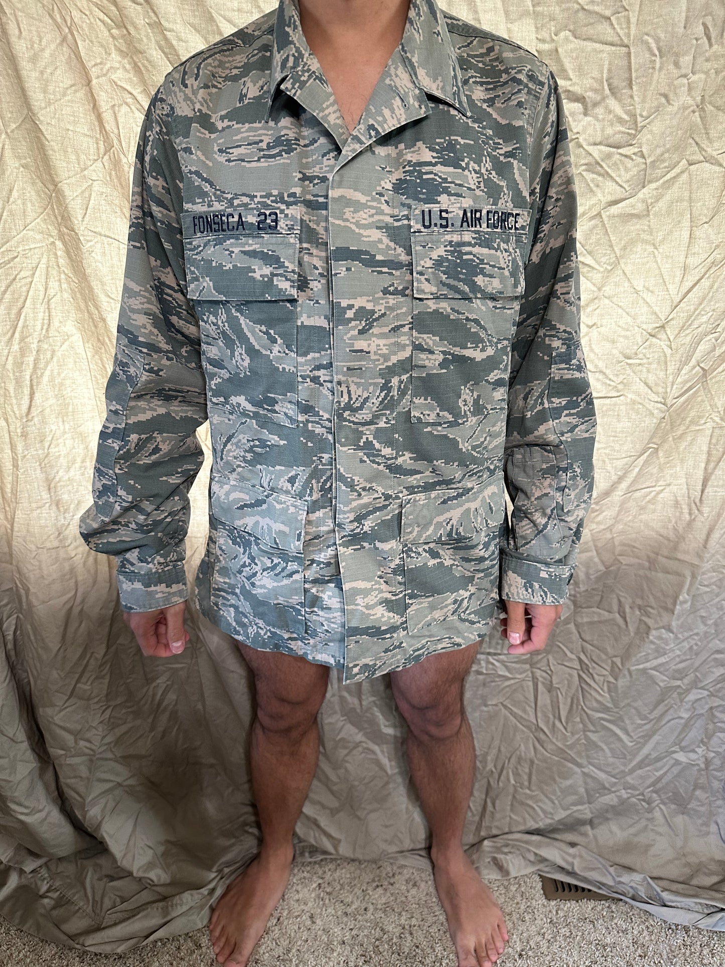 40R airman battle uniform Abu coat top civil air patrol blouse