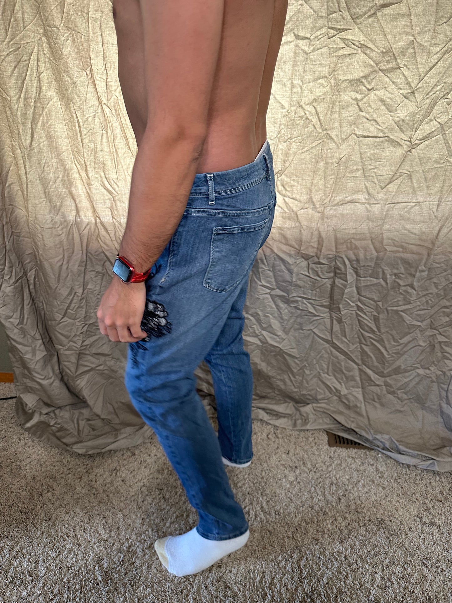 Women’s simply Vera Vera wang skinny 10 blue jeans