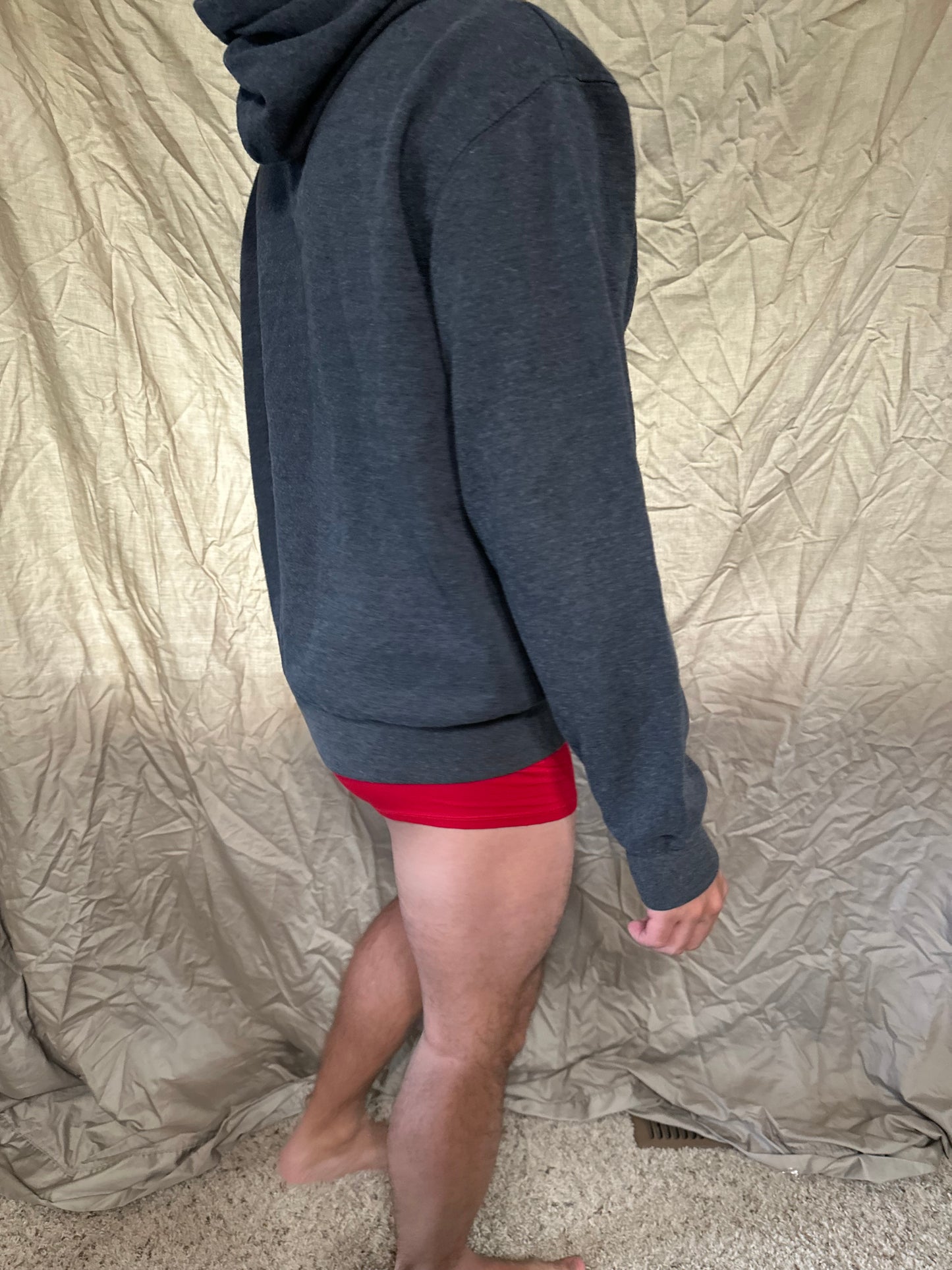Air Force gray hoodie fightin’ falcons teen large