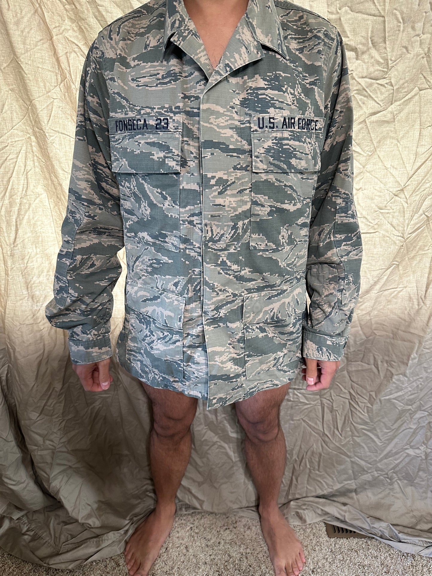 40R airman battle uniform Abu coat top civil air patrol blouse