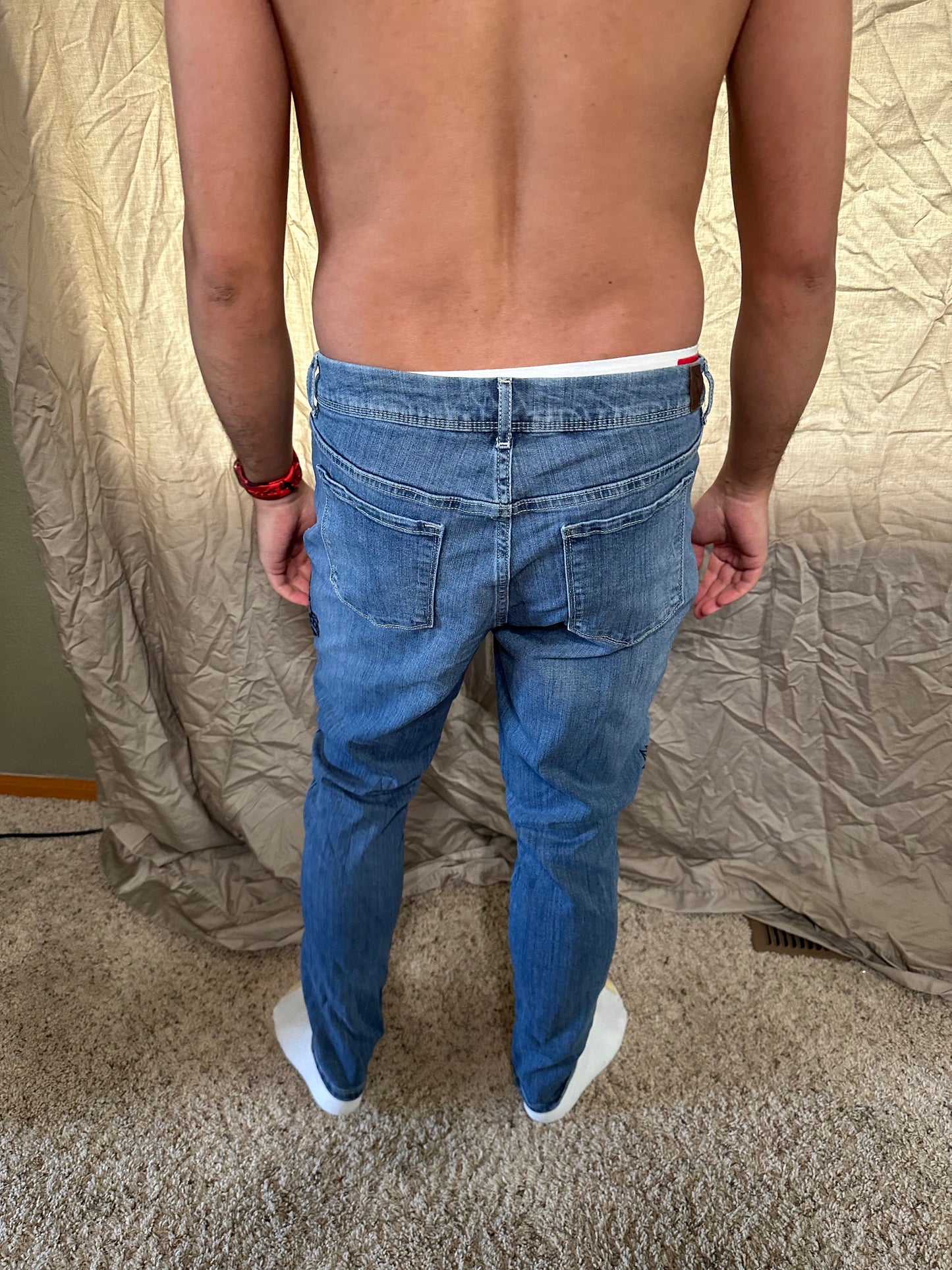 Women’s simply Vera Vera wang skinny 10 blue jeans