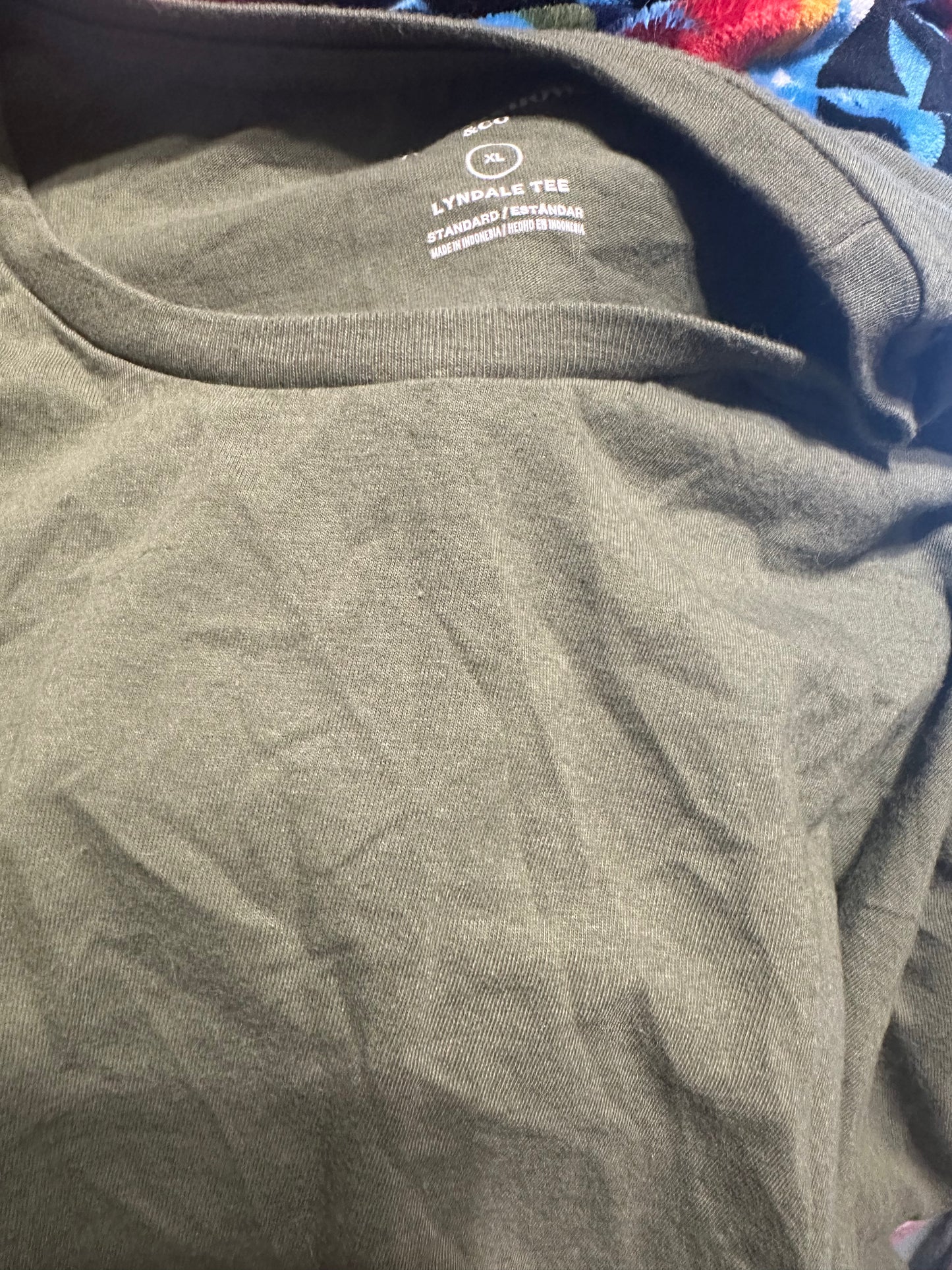 Xl issued army boxers and xl green shirt
