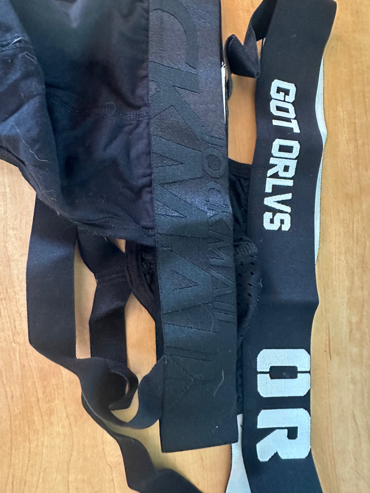 2 jockstraps - one XXL one XL