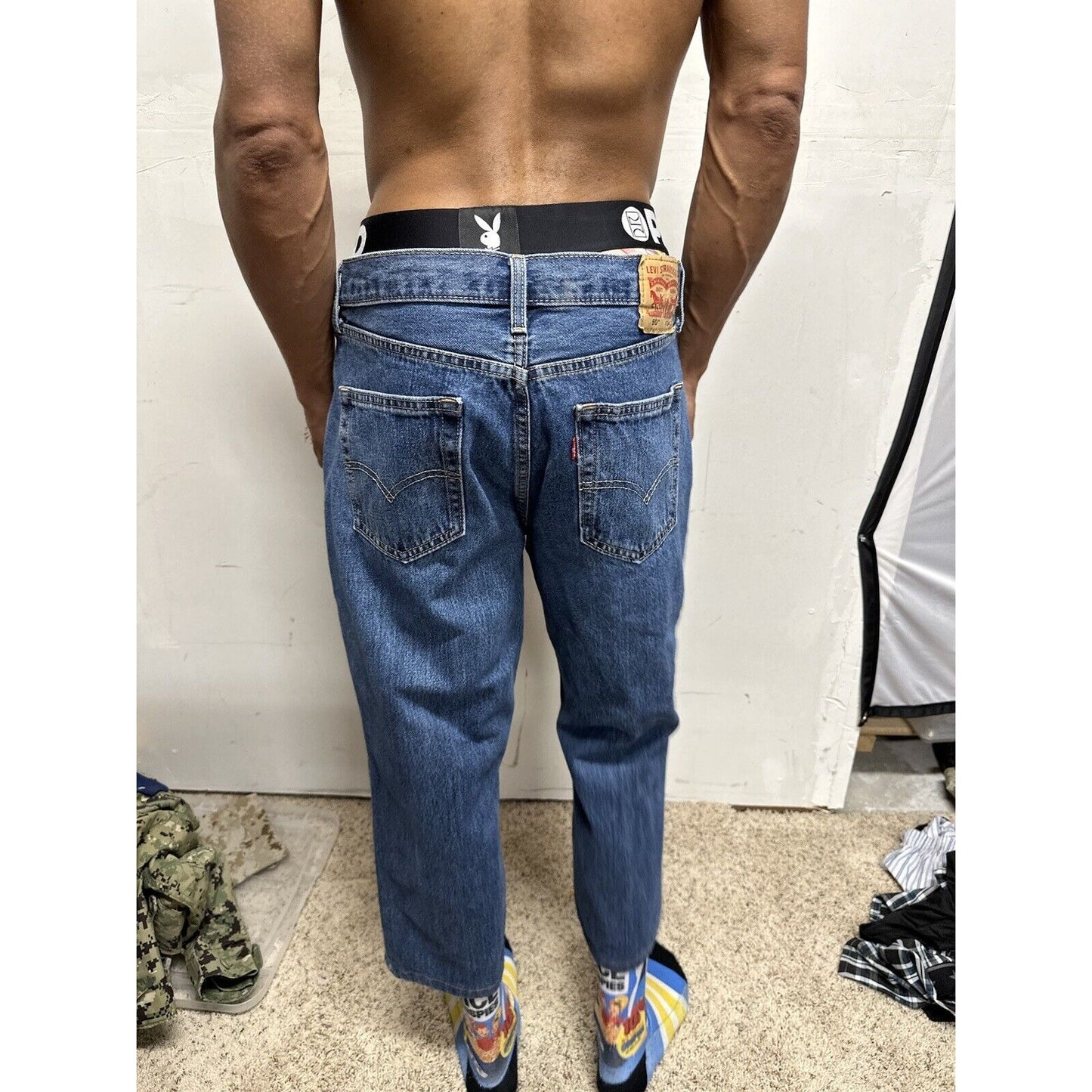 Men’s Levi’s 550 34 X 30 Blue Jeans