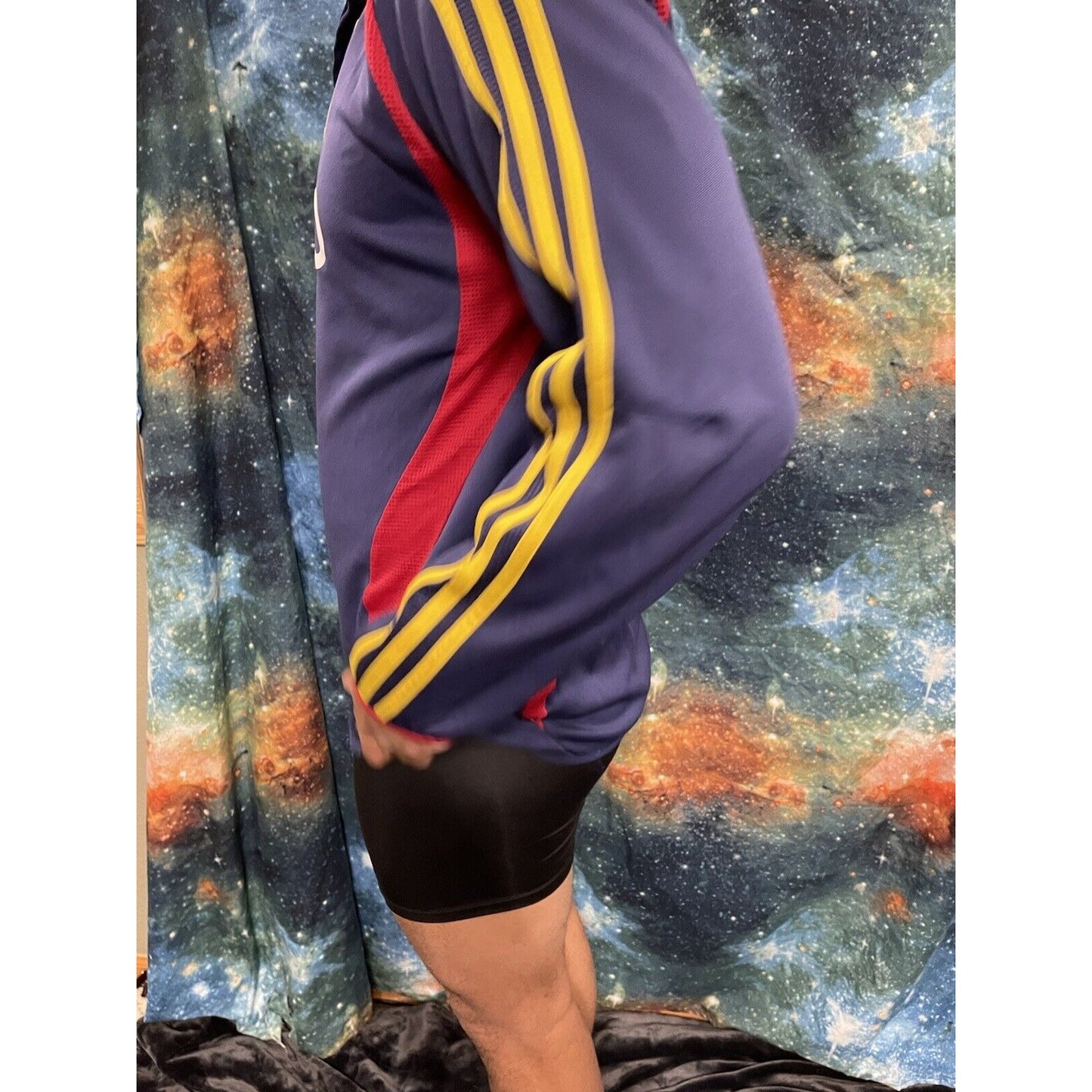 Men’s Adidas Large Xango 1/4 zip jacket