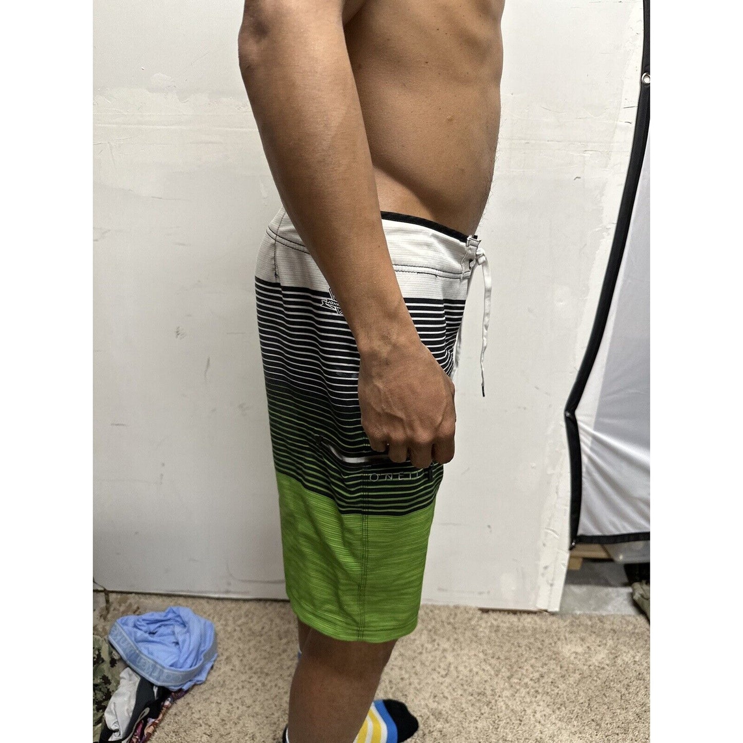 Men’s Striped Multicolor John John Fits Like A Medium Bathing Trunks O’Neill