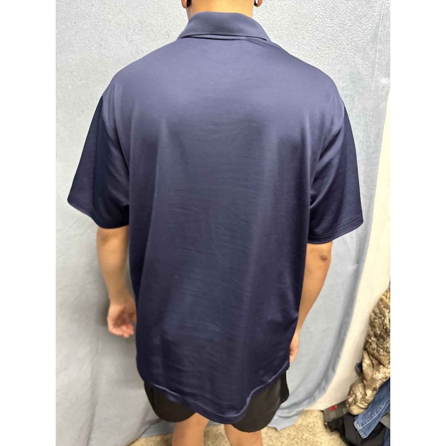 Men’s Dark blue XL Under Armour Loose Polo Shirt University Of Rochester 1850