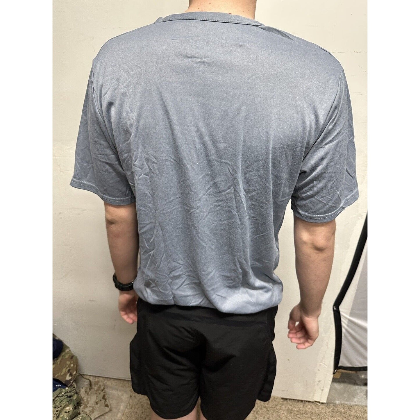 Men’s TKO Large Gray Short Sleeve Tshirt polyester