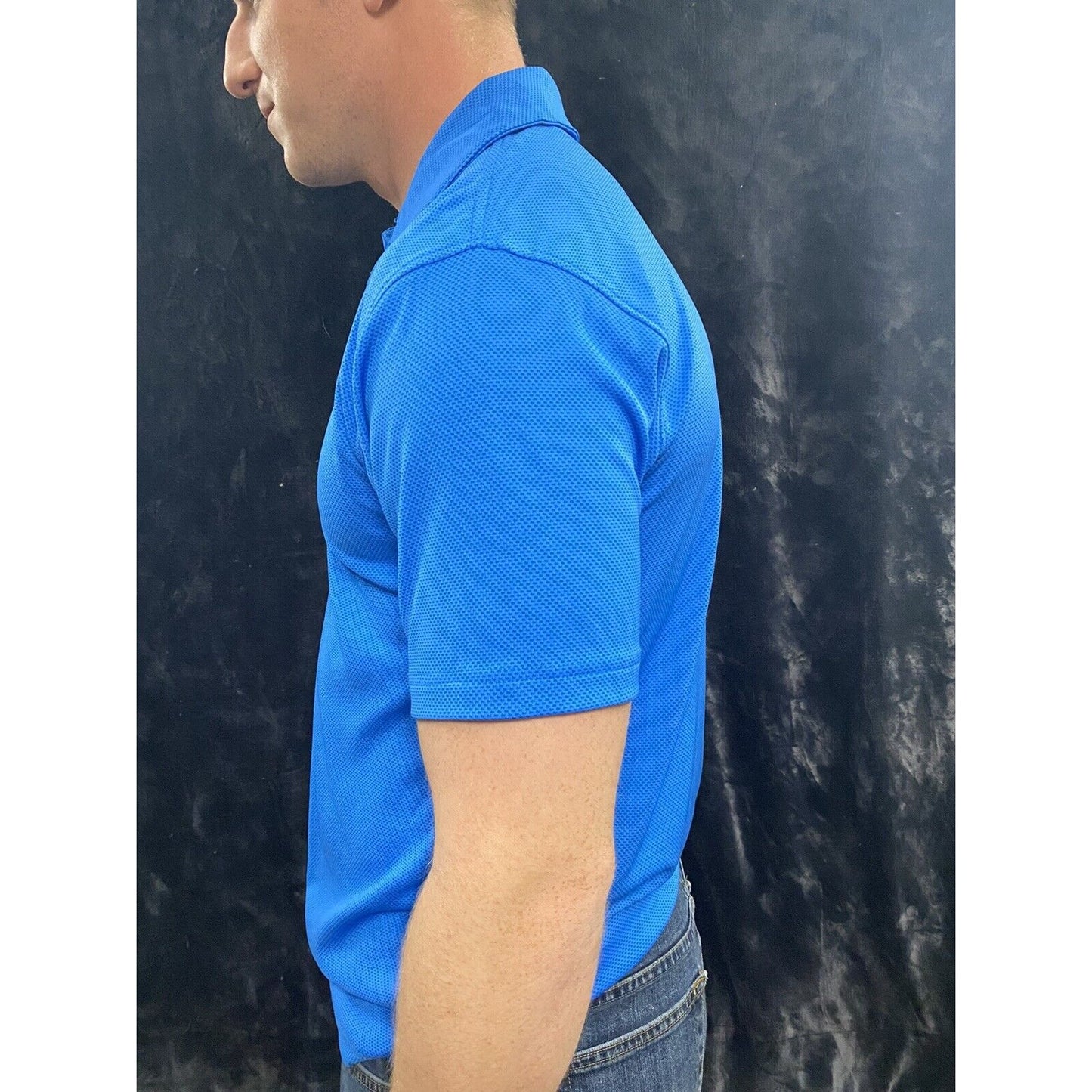 Bolle Men's Medium French Blue Polo Shirt