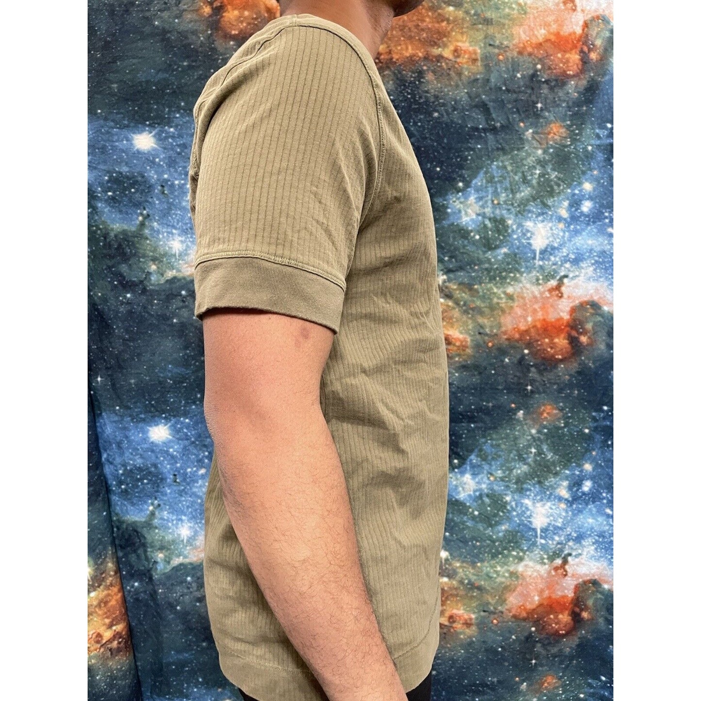 Tommy Hilfiger Men’s Olive Green Polo Shirt Short Sleeve Large