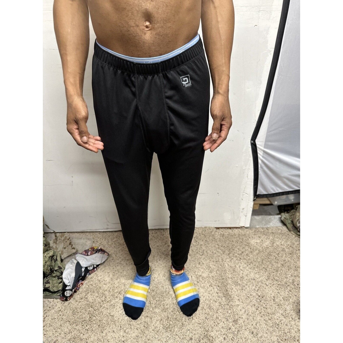 Polar Max Base Layer Pant Mens Med Bottom Black Acclimate Dry black