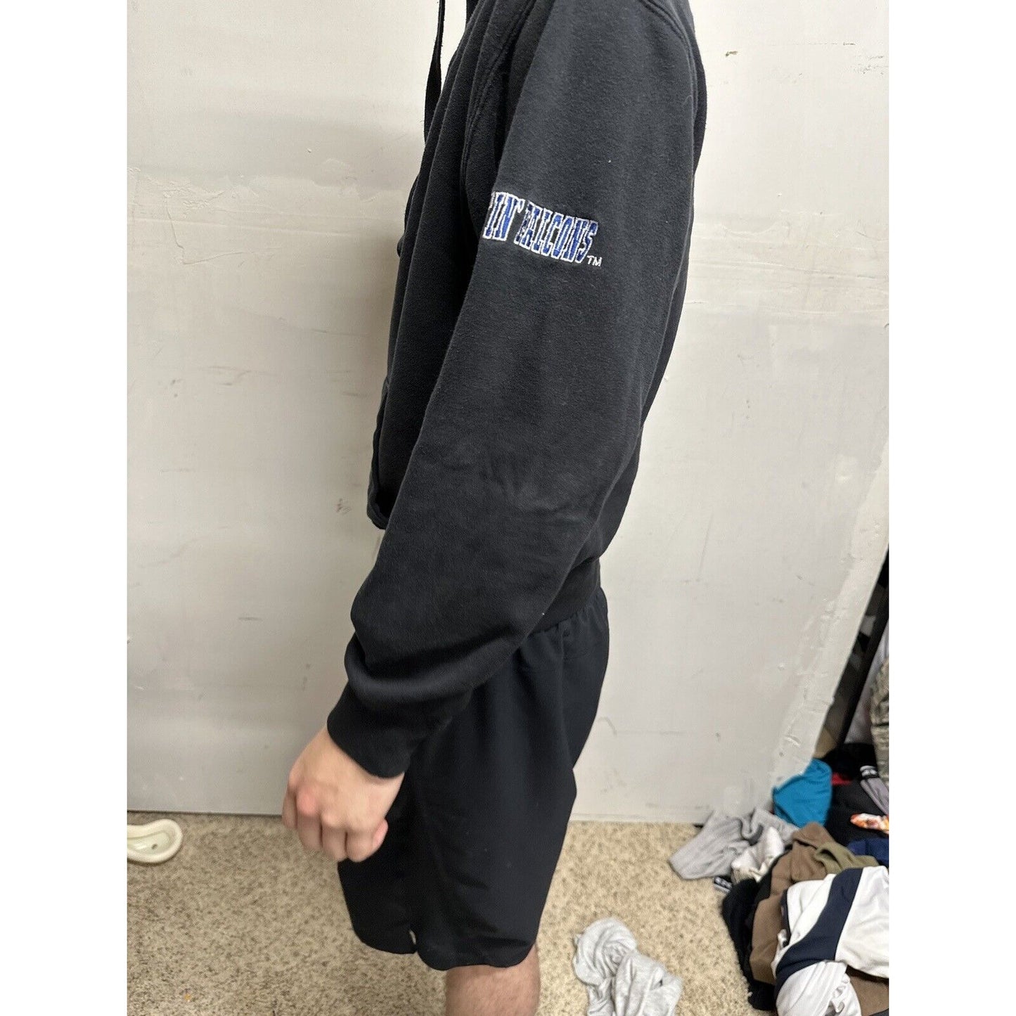 Men’s Campus Heritage Small USAFA Air Force Academy Black Hoodie