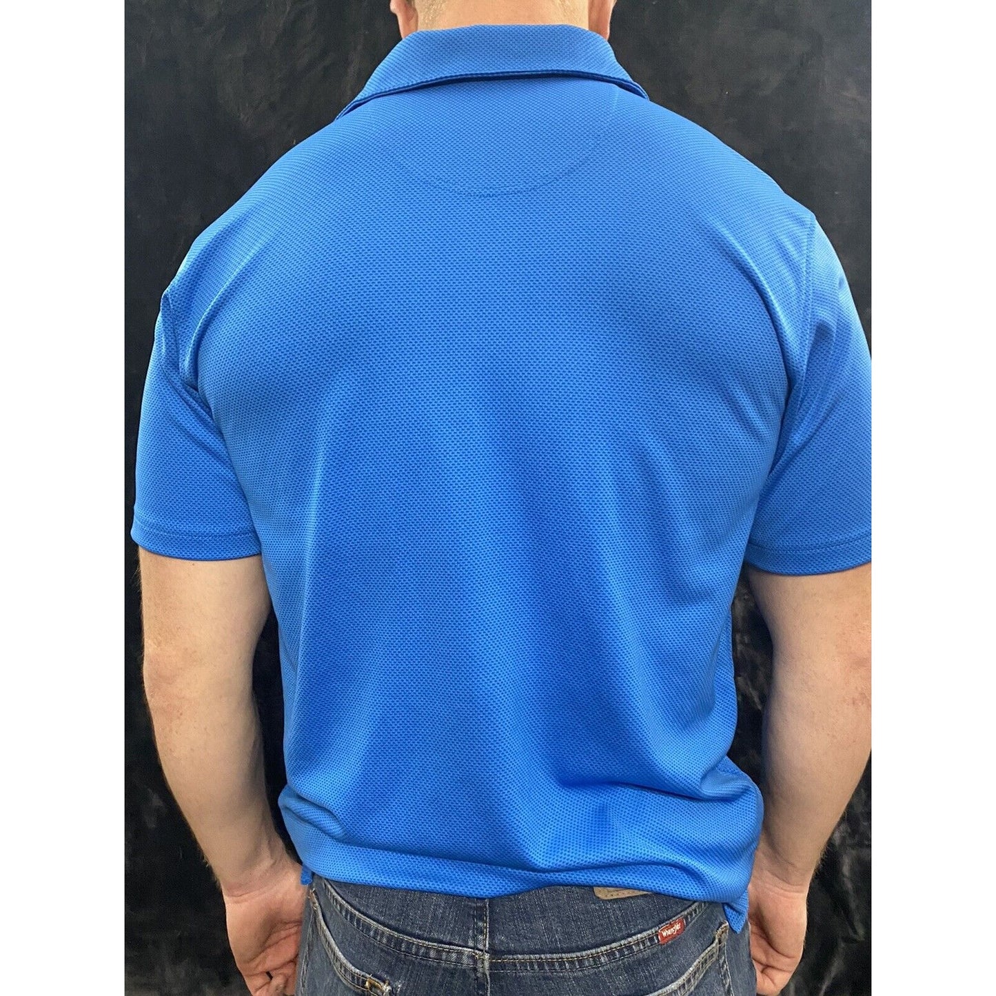 Bolle Men's Medium French Blue Polo Shirt