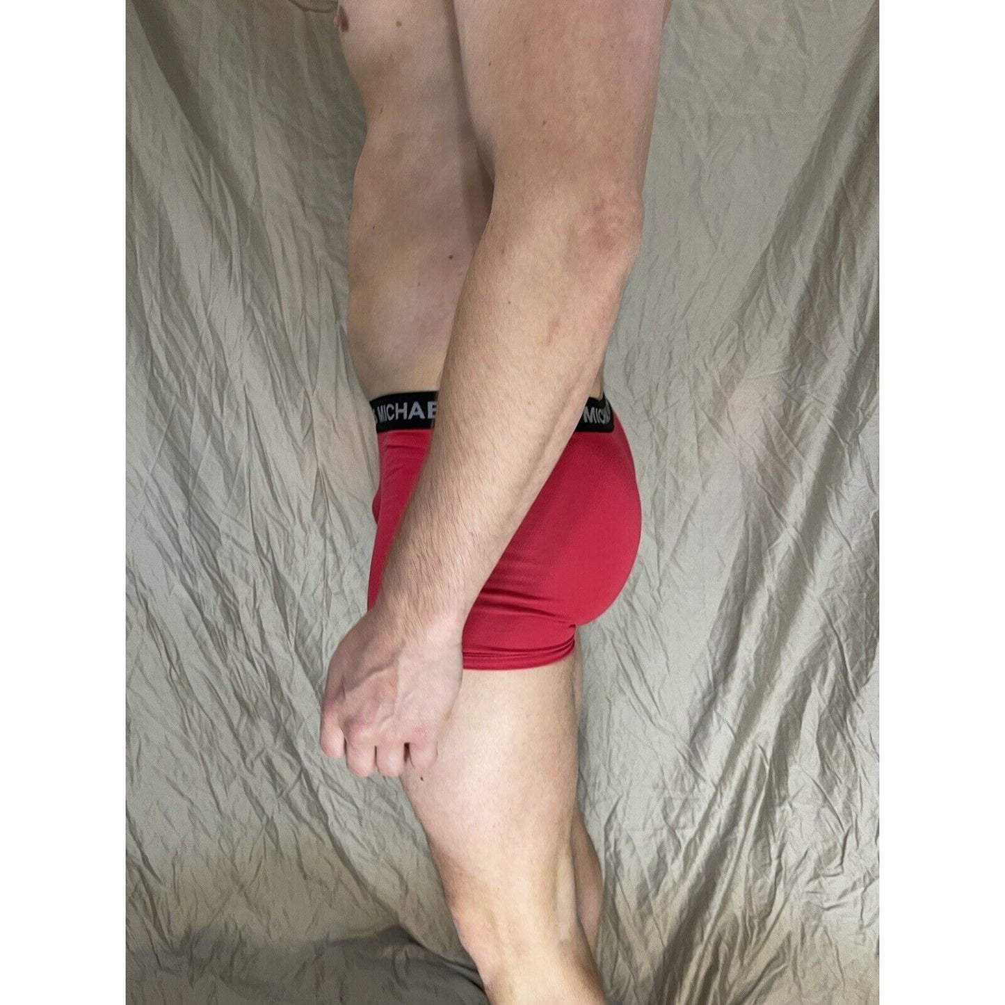 men's michael kors stretch factor pride boxer briefs red small
