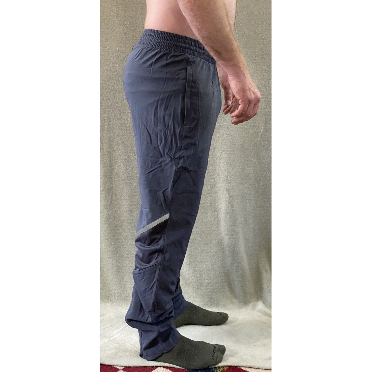 Soffe Extreme Training XT46 Men’s Medium Gray Gym Workout Jogging Pants NWT