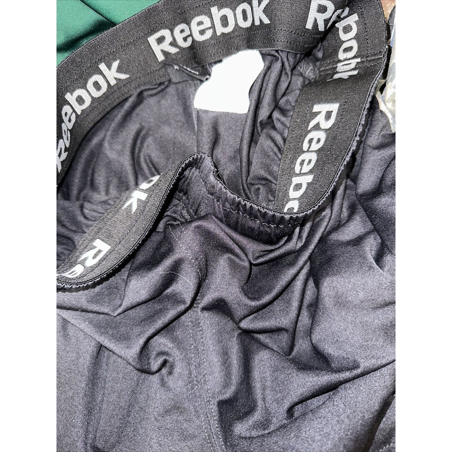 Men’s Black Medium Reebok Shorts With Pockets