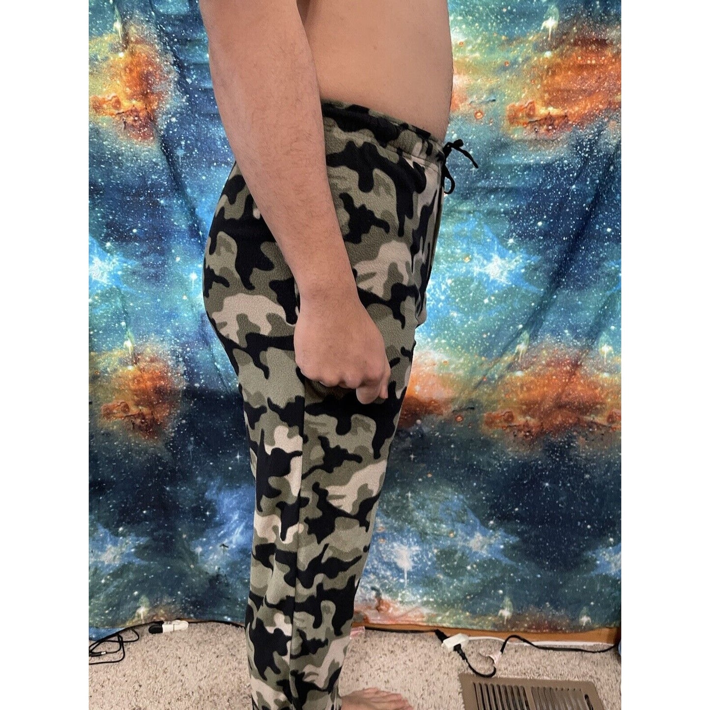 Men’s Small Camo Lounge Pants Sleepwear Fruit Of The Loom