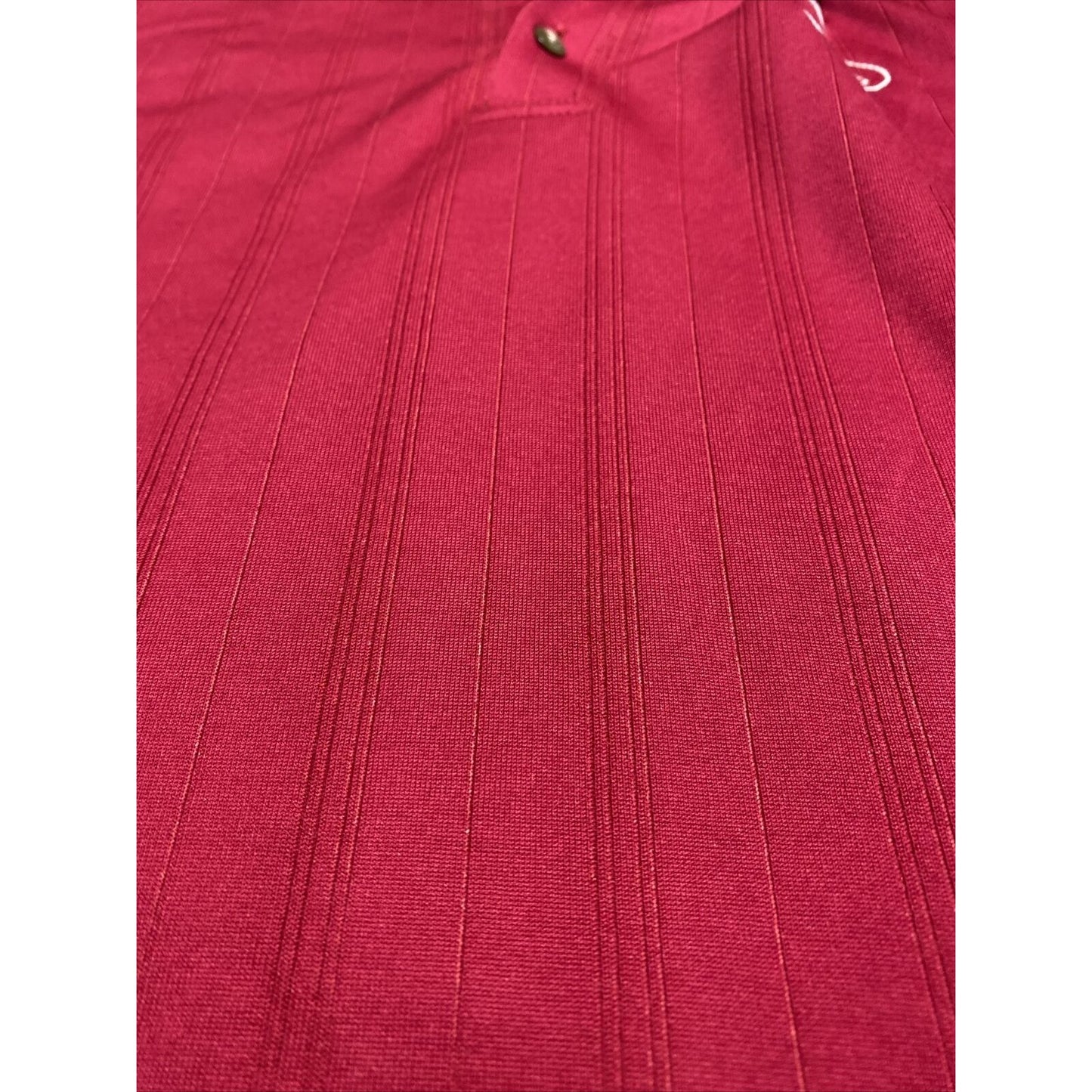 Nike Fit-Dry Tiger Woods Collection Men’s Large Red Horse Logo Golf Polo Shirt