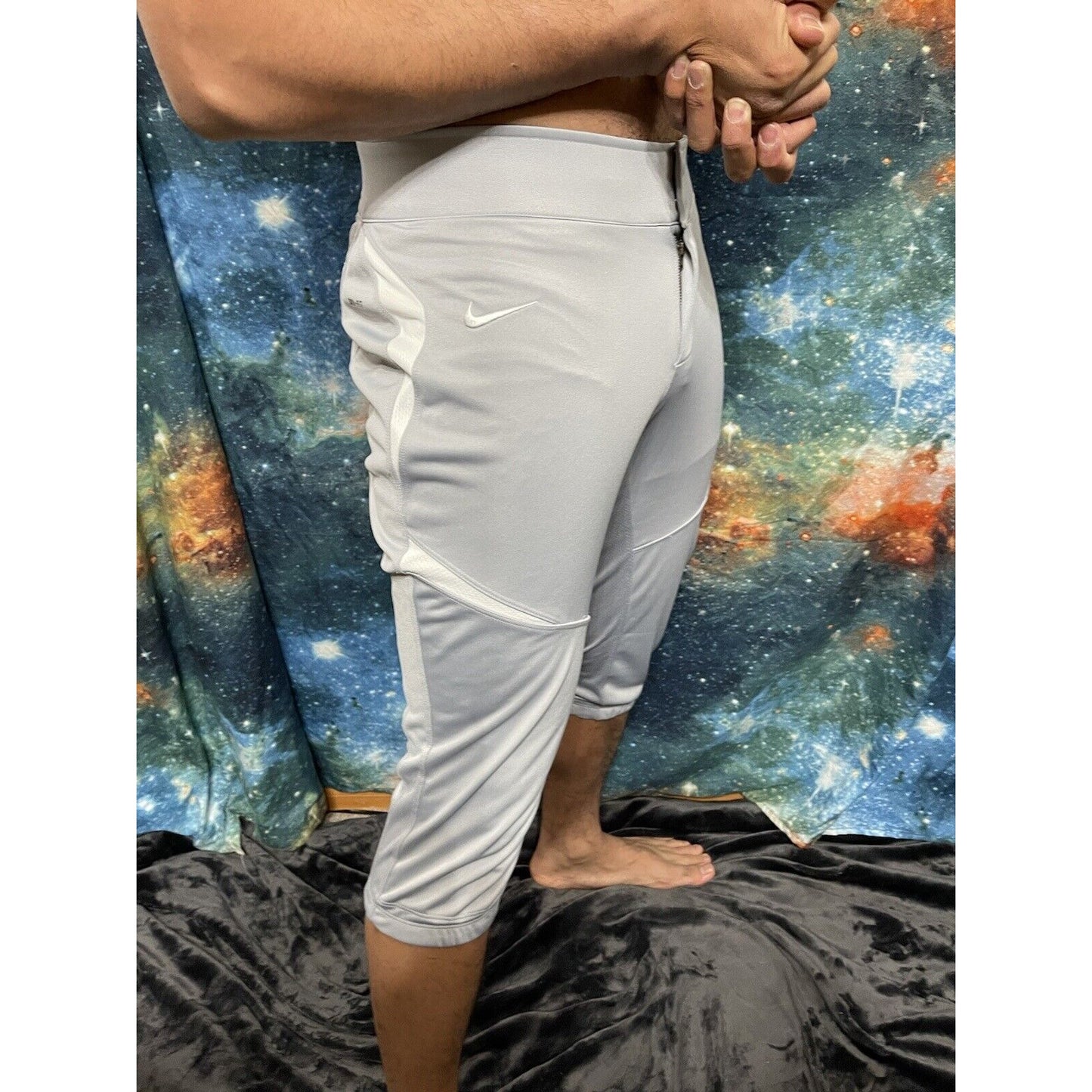 Men’s Nike Gray Baseball Pants Dri Fit