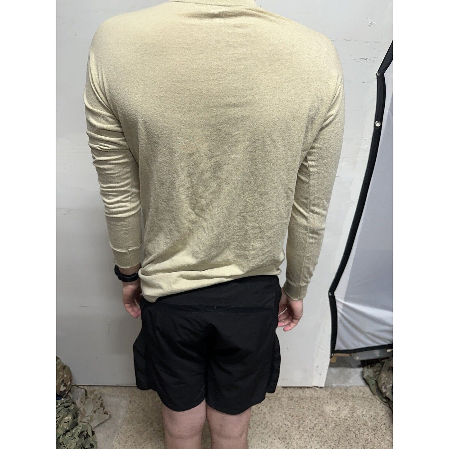 Men’s Tan duke Medium Long Sleeve Civil Air Patrol Uniform Shirt