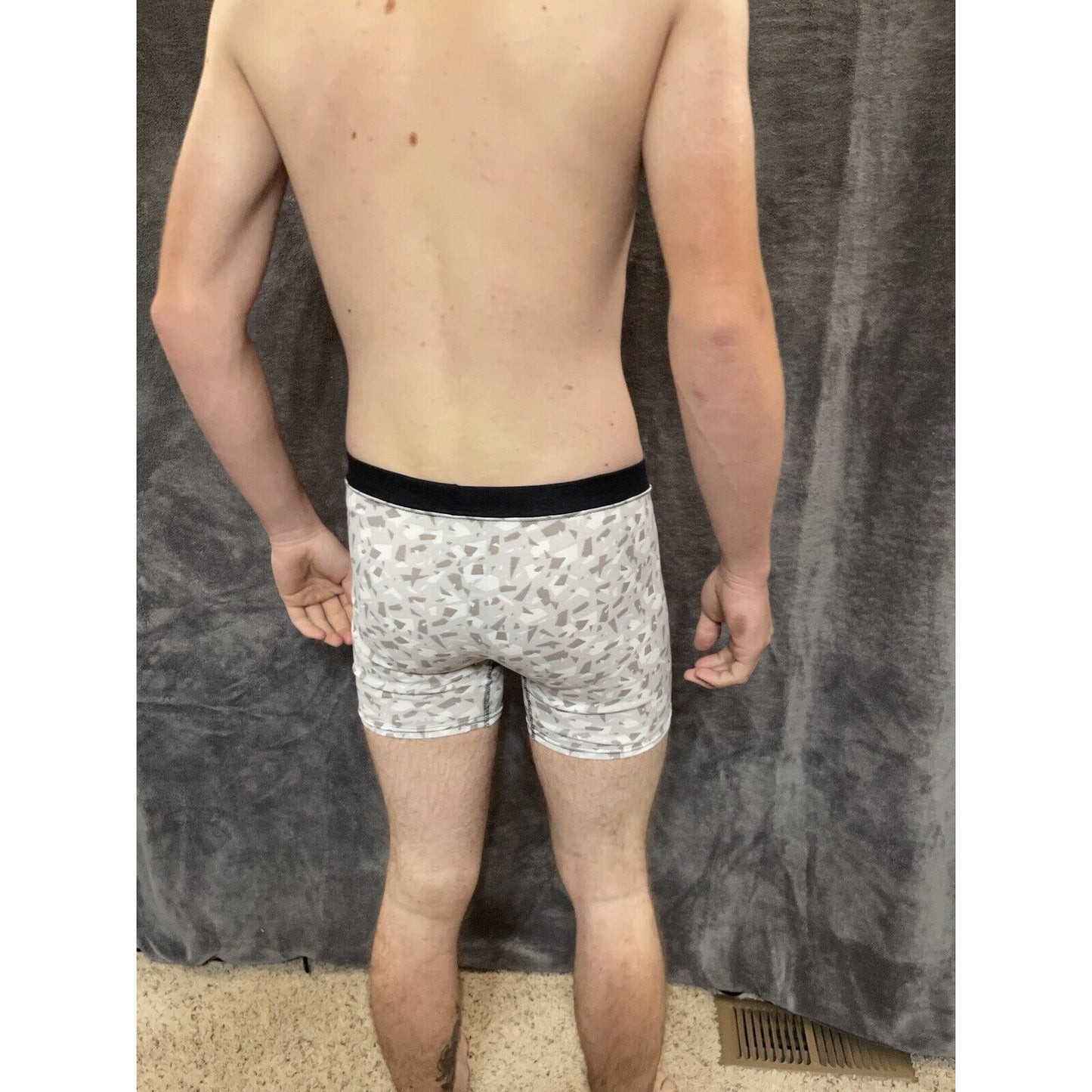 boy's youth XL Light Gray Camo hanes boxer brief
