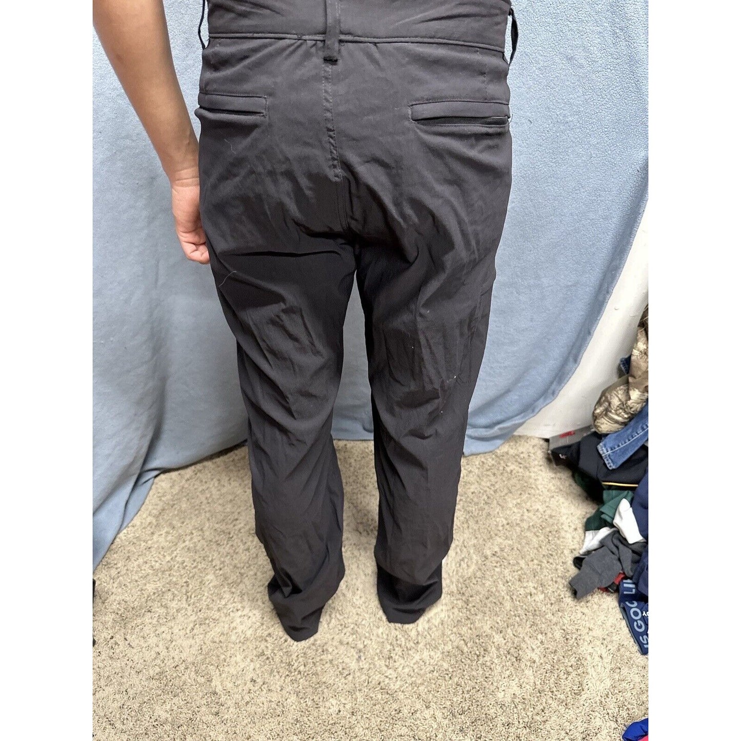 Men’s Union Bay 38x34 Black Nylon And Spandex Pants