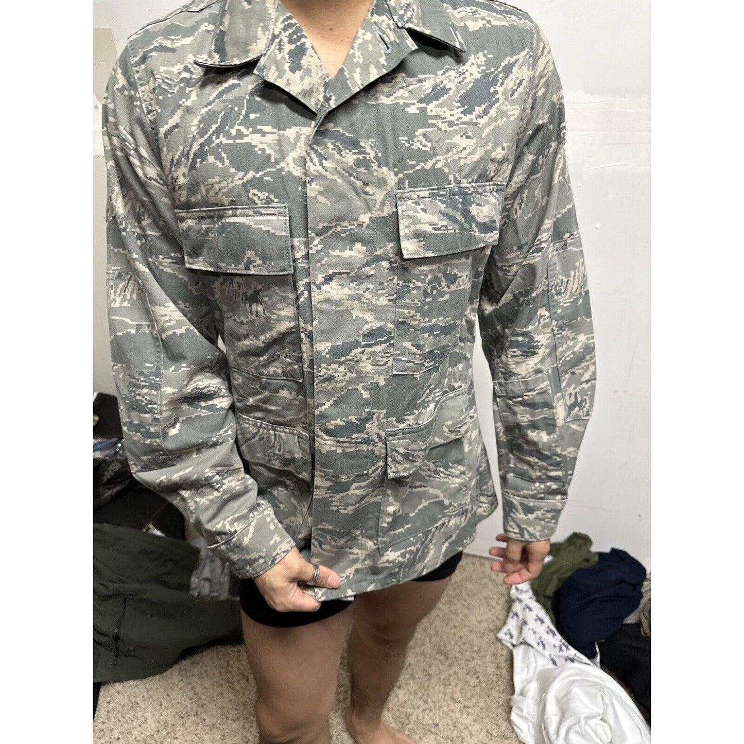 Men’s 36S Airman Battle Uniform Abu USAF Civil Air Patrol Top Blouse
