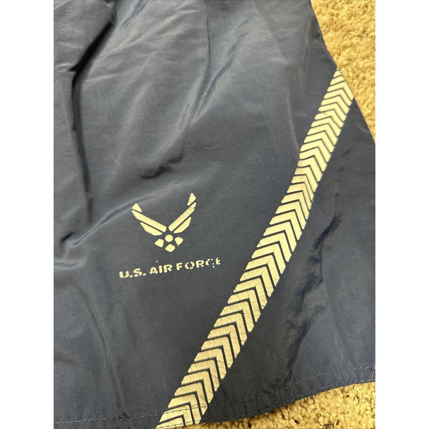 Air Force Mens Shorts Trunks Physical Training Uniform PTU Size XX Large 2X Blue