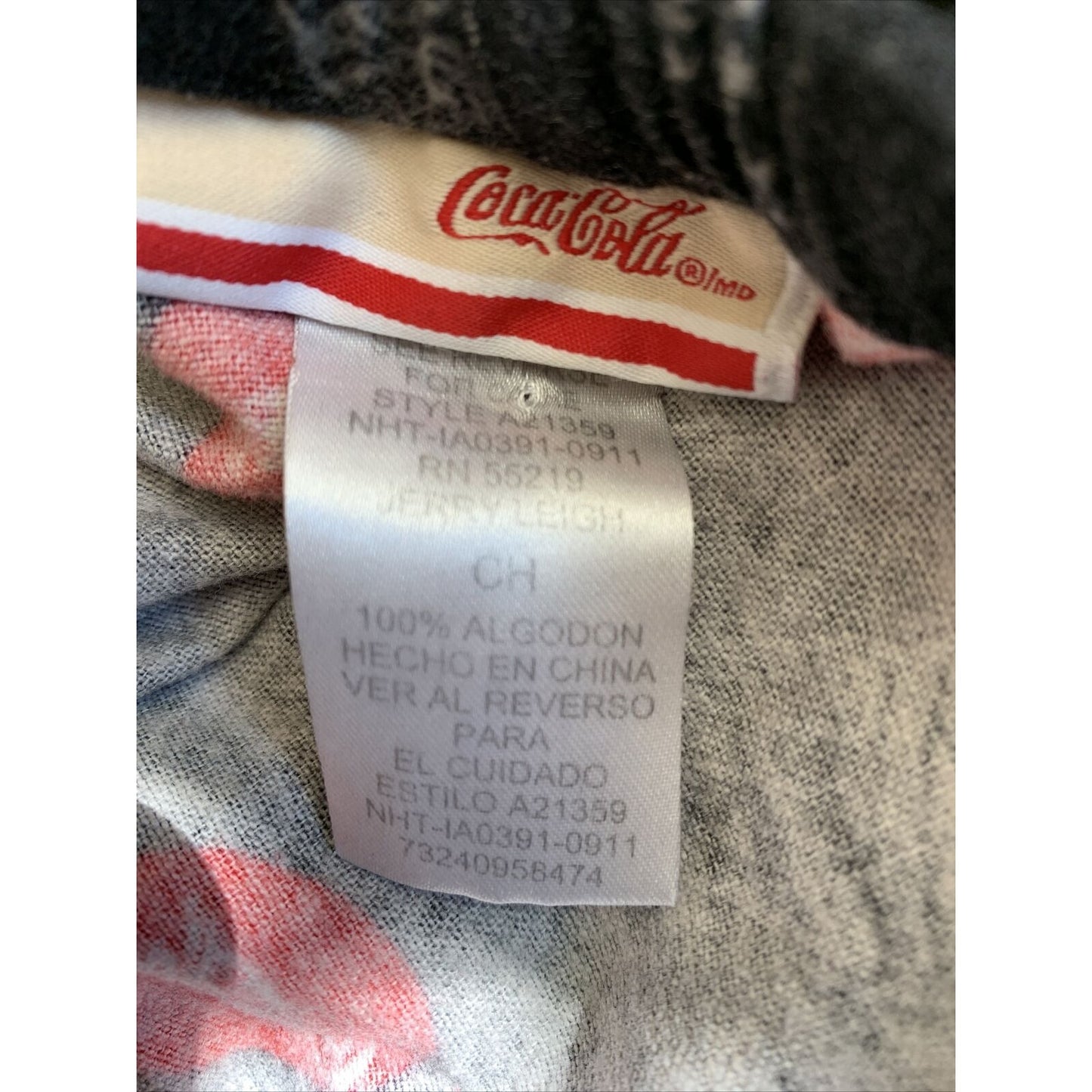 Mens coca cola pajama pants Flannel