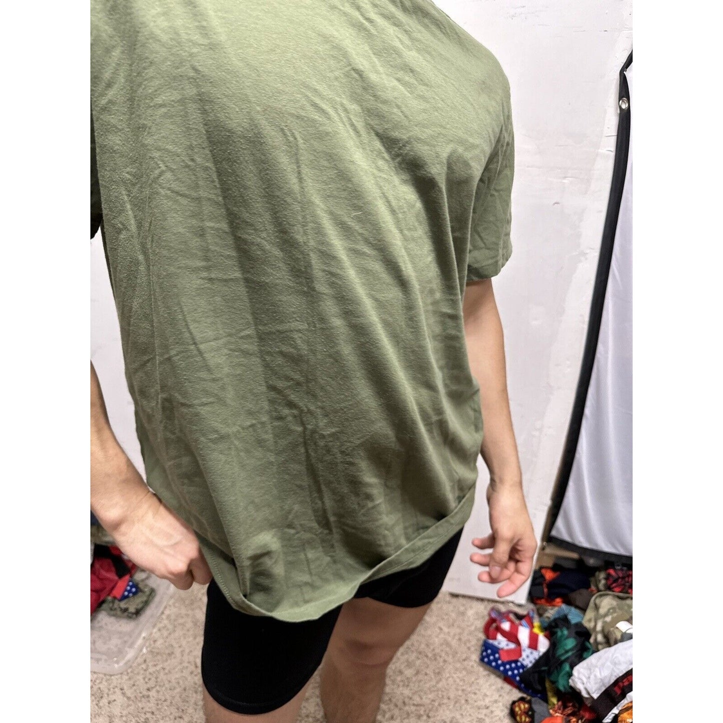 Men’s Urban Up Pipeline XXL Olive Green Marine Usmc Short Sleeve Tshirt
