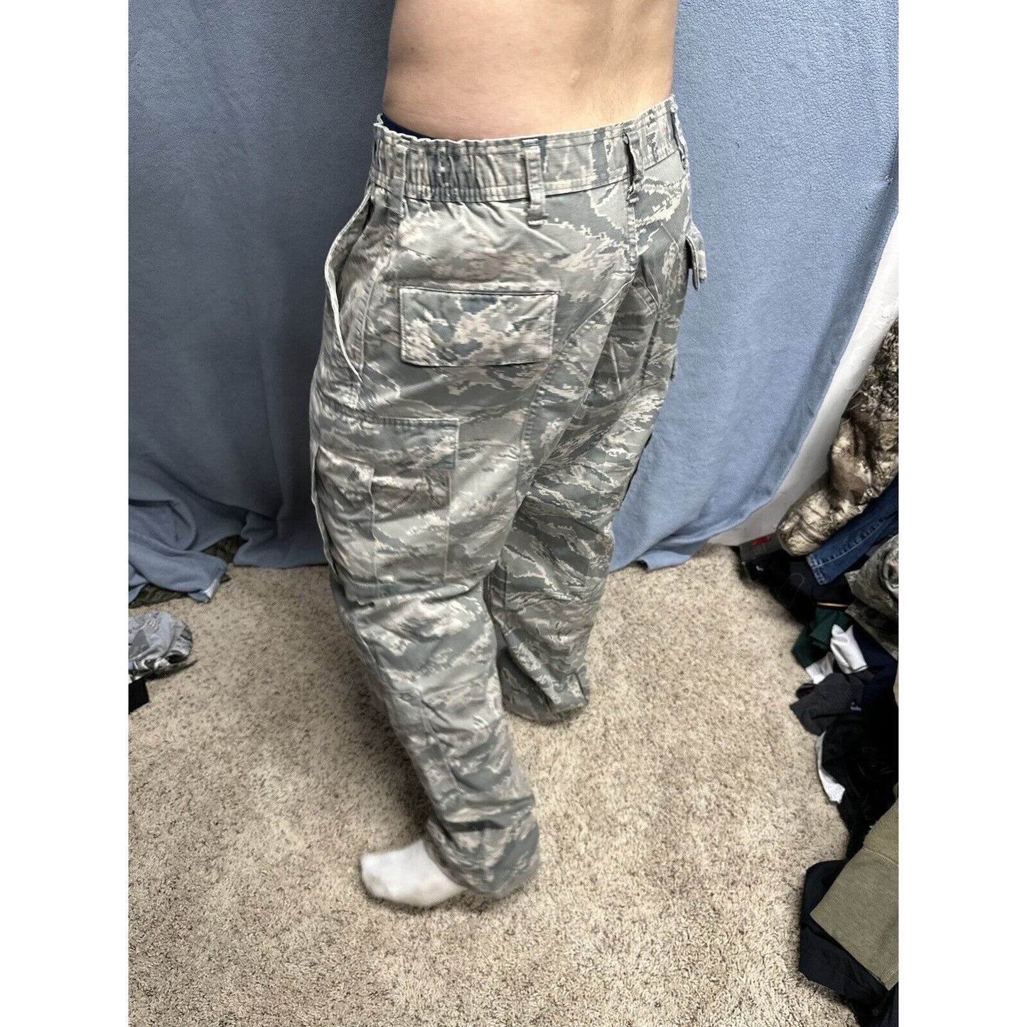 Men’s Airman Battle Uniform Abu USAF Air Force Pants Civil Air Patrol 34S