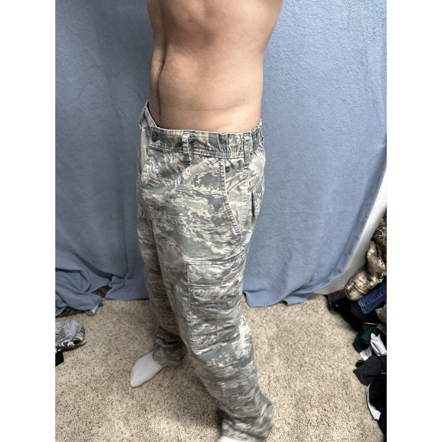 Men’s Airman Battle Uniform Abu USAF Air Force Pants Civil Air Patrol 34S