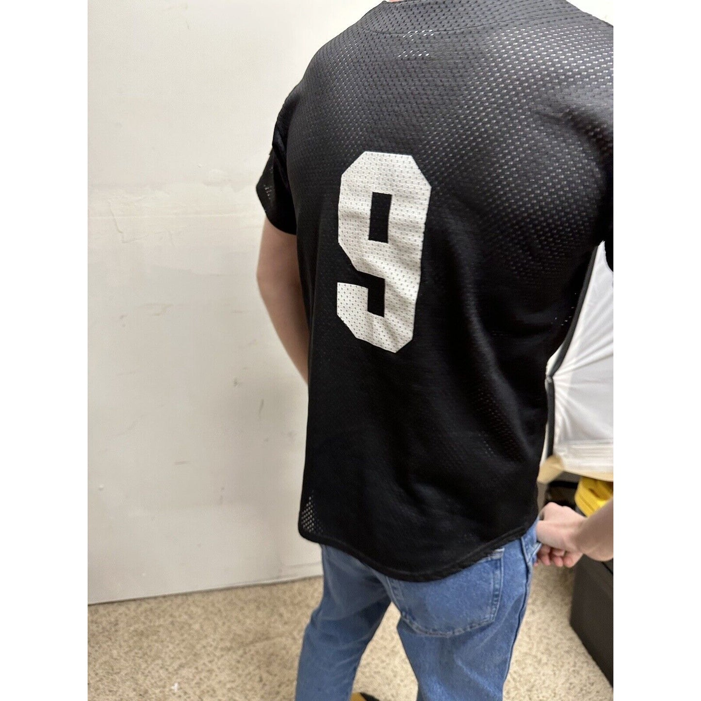 teen large black baseball jersey little league white sox team mlb majestic