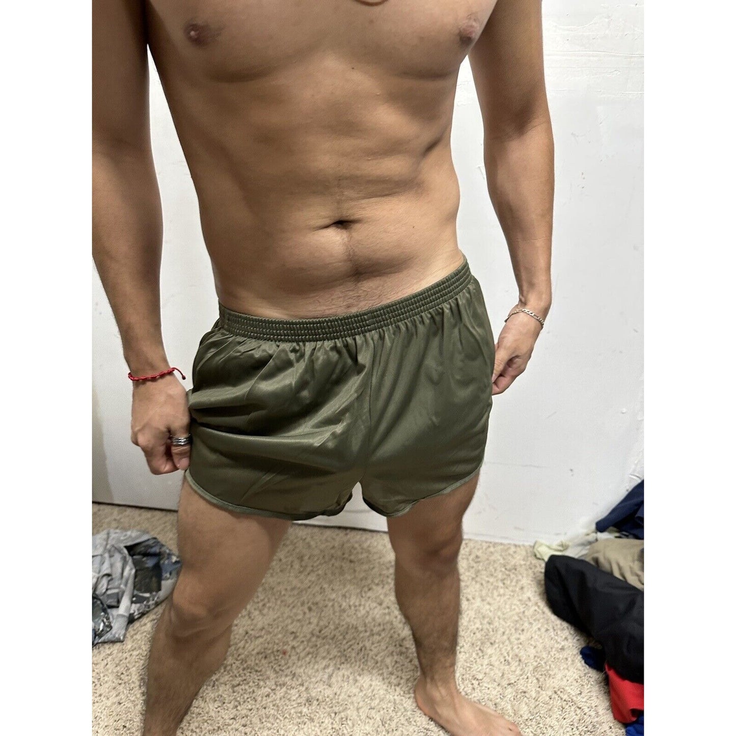 Men’s Olive Green Soffe Ranger Panties Silkies Medium