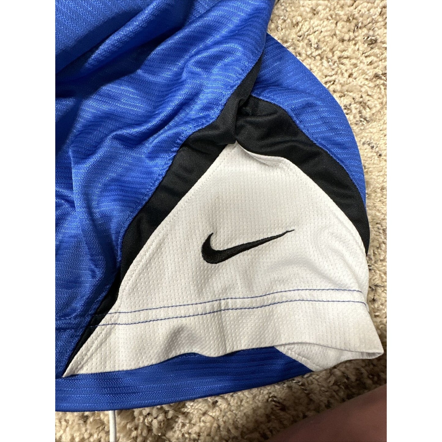 Men’s Blue Nike Basketball Medium Shorts With Pockets
