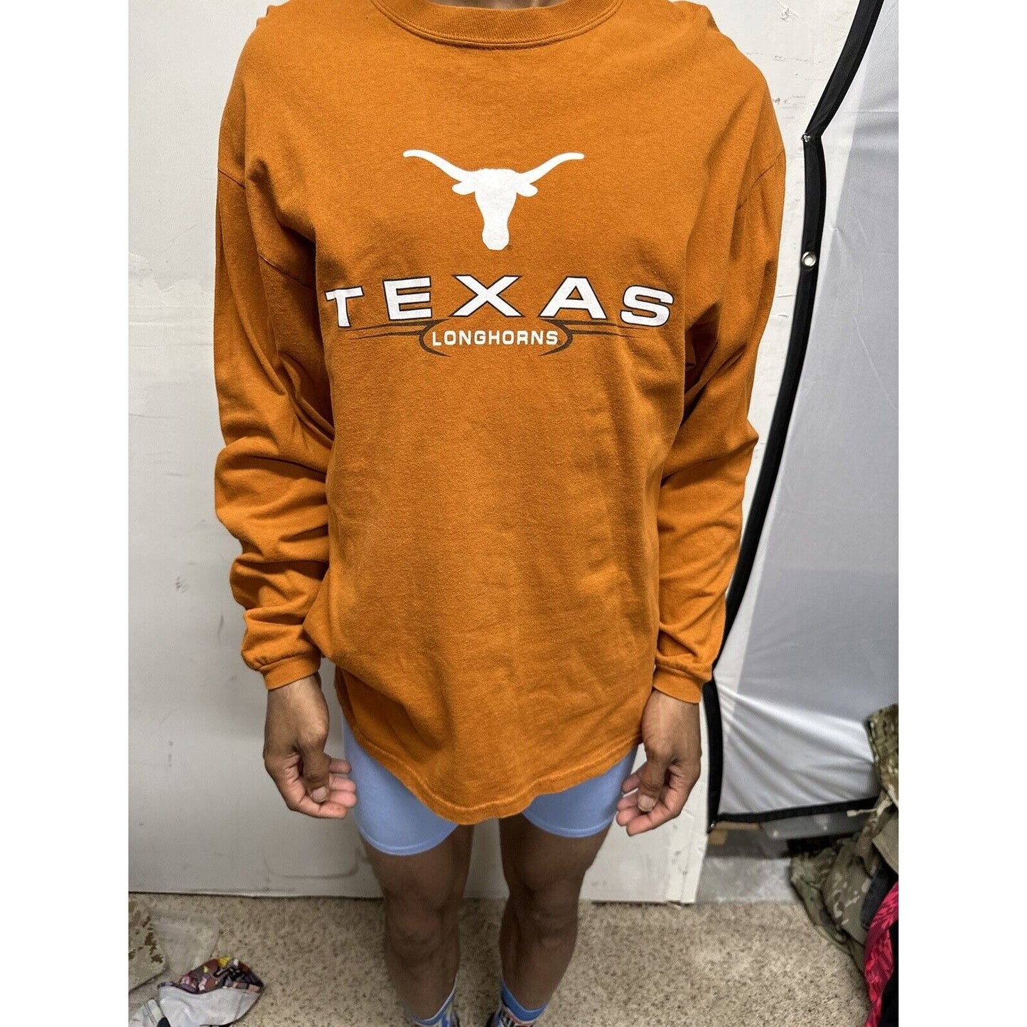 Men’s Texas Longhorns Long sleeve Pullover Tshirt