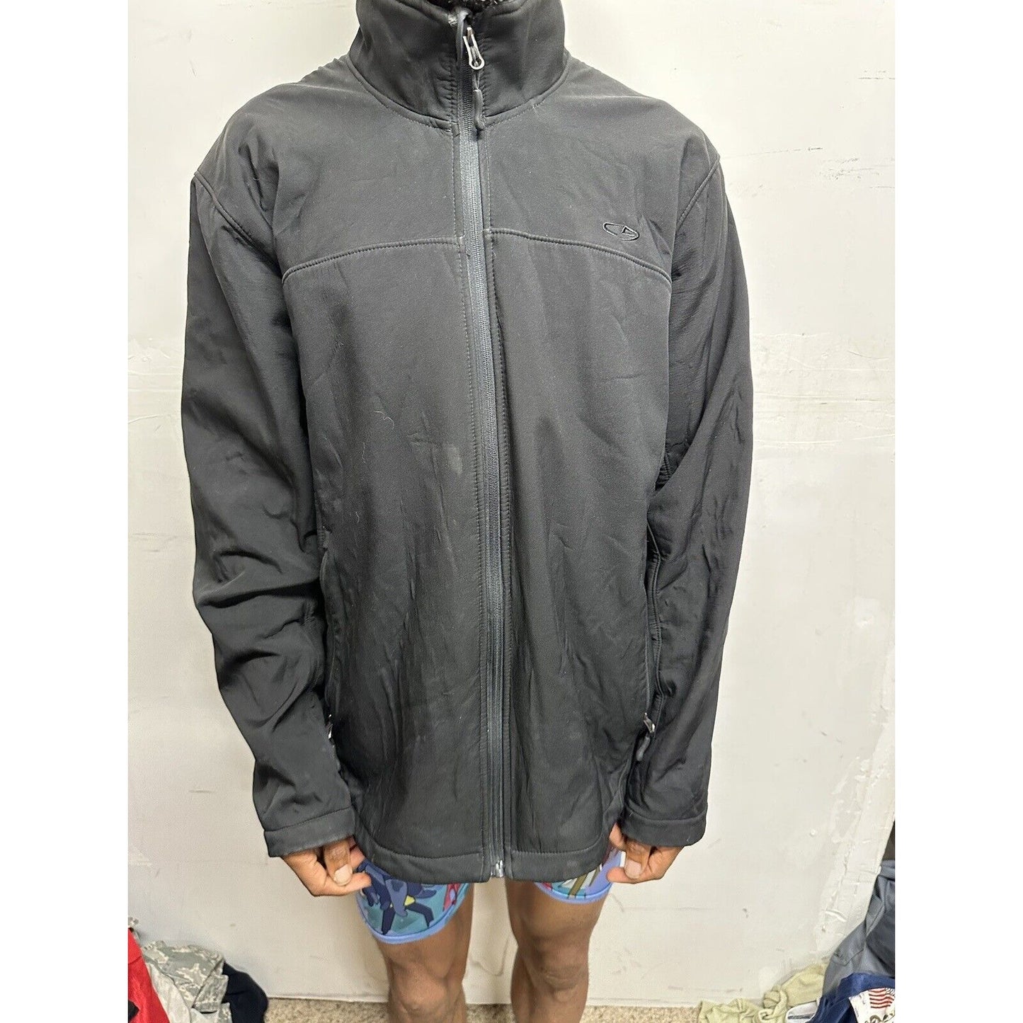 Men’s Large Black Champion Full Zip Jacket