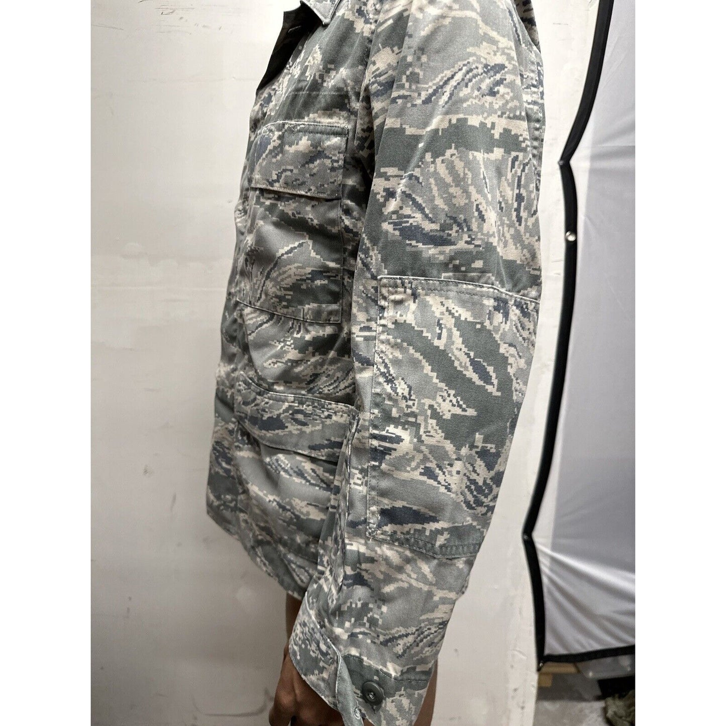 Men’s Civil Air Patrol USAF Airman Battle Uniform 38R Top Coat Blouse