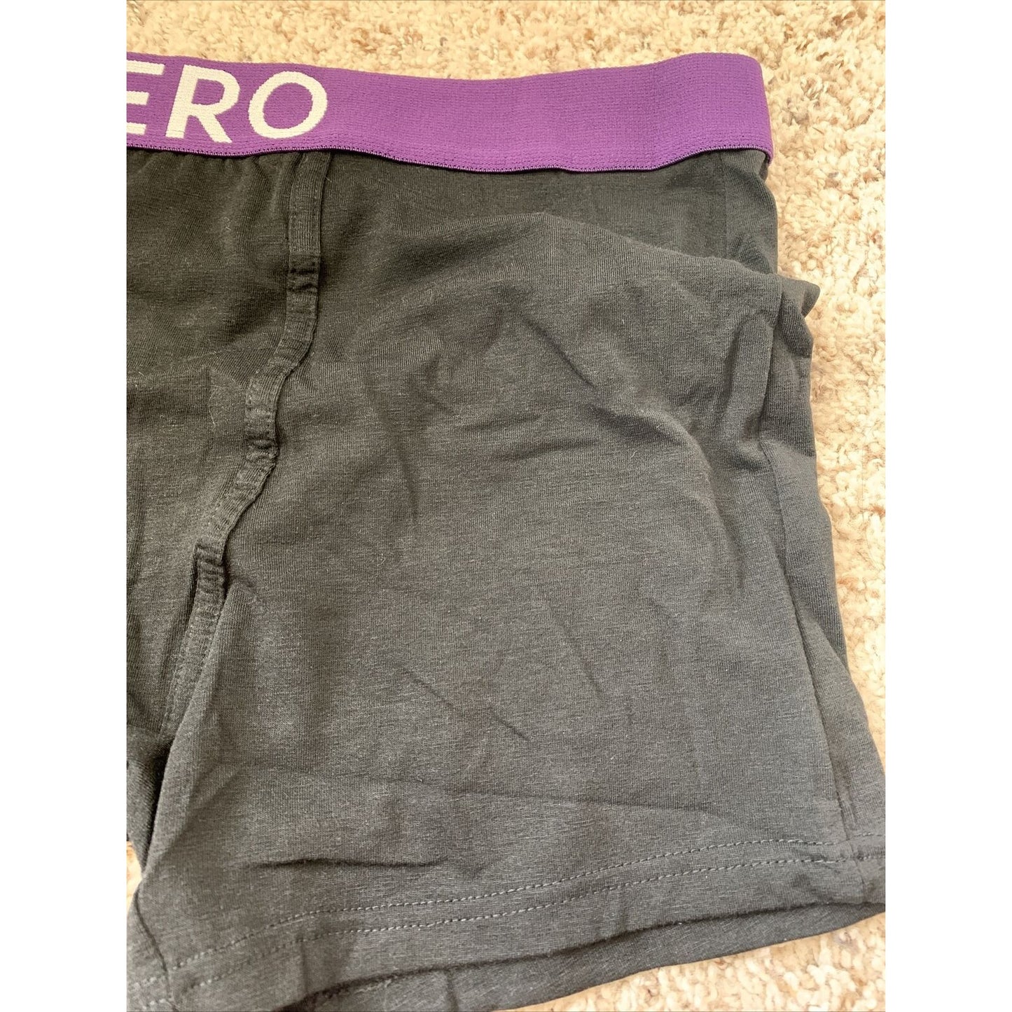 Aeropostale Stretch Boxer Briefs Black Men’s Large - 5% Spandex