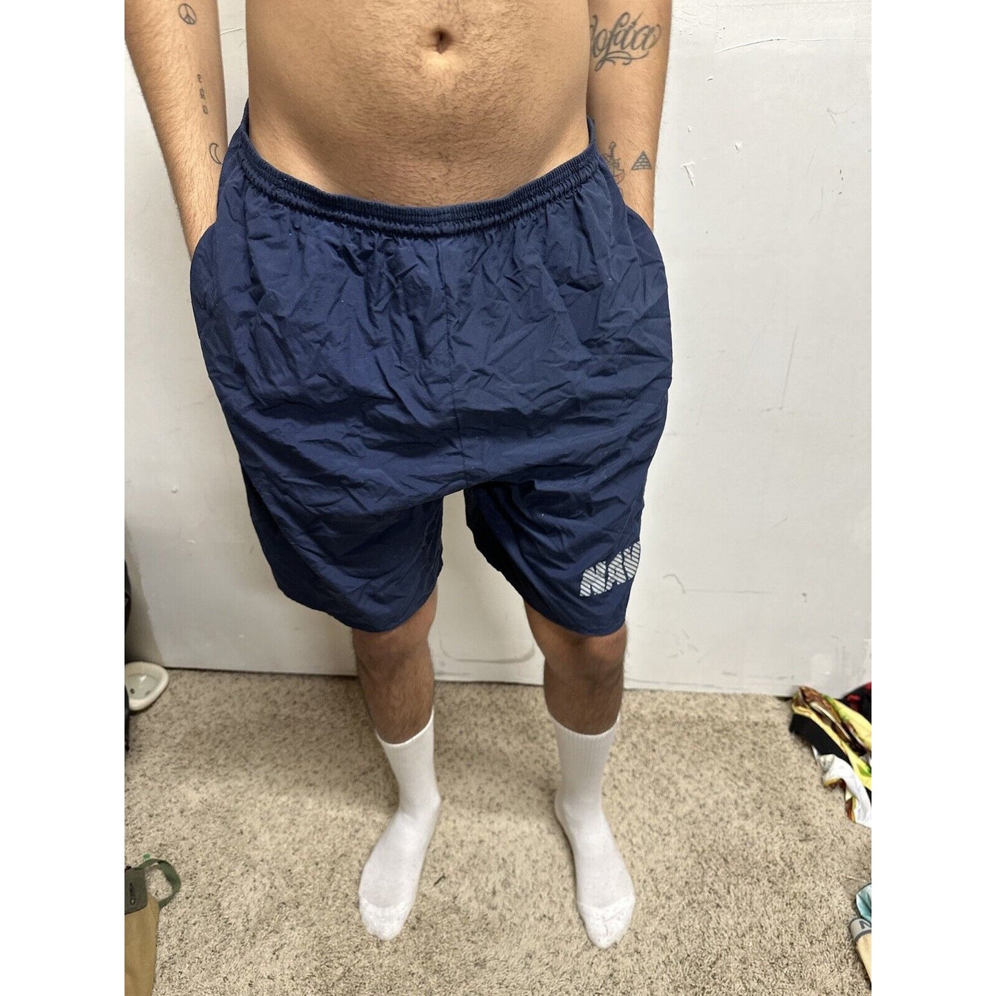 Men’s Navy XL Pt Uniform Shorts XL Physical Fitness Soffe