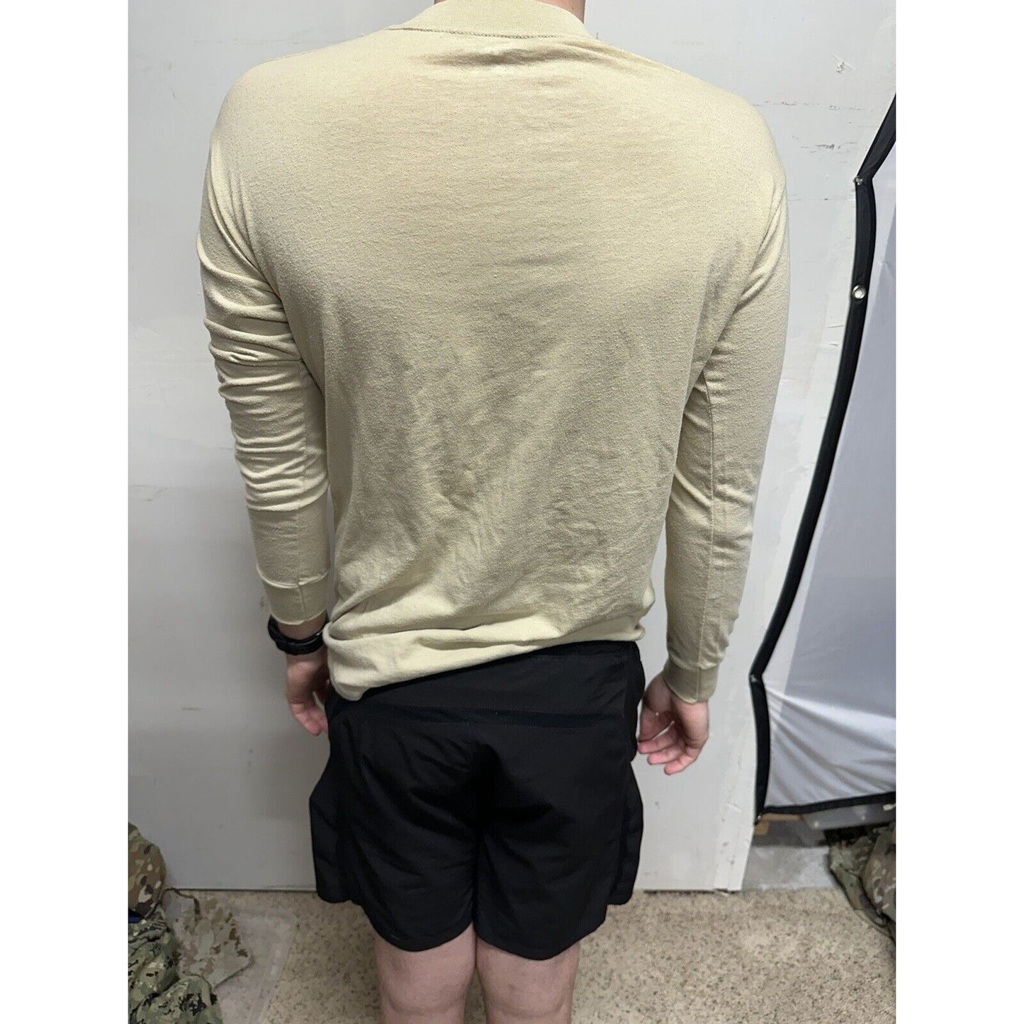 Men’s Tan duke Medium Long Sleeve Civil Air Patrol Uniform Shirt