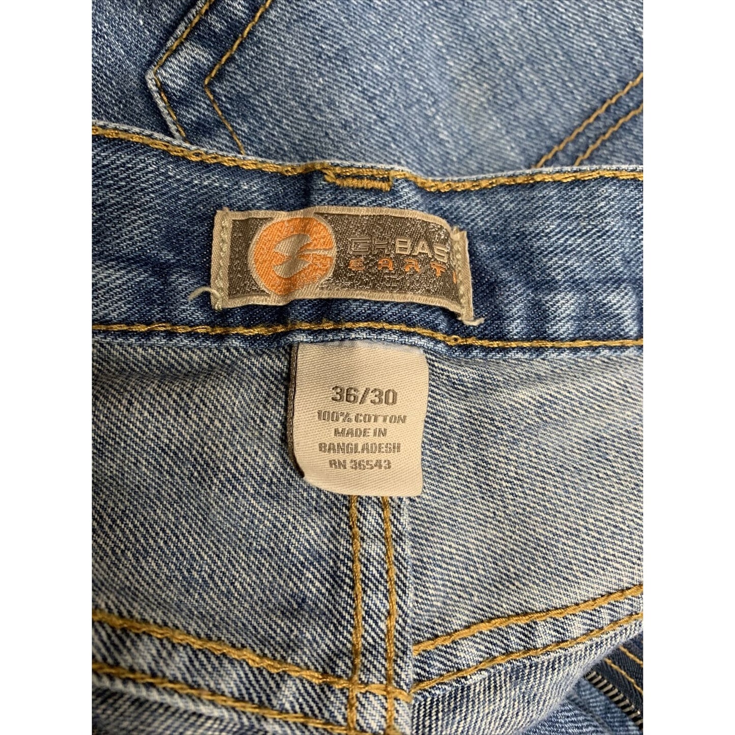 GH Bass Earth Blue Jeans 36x30