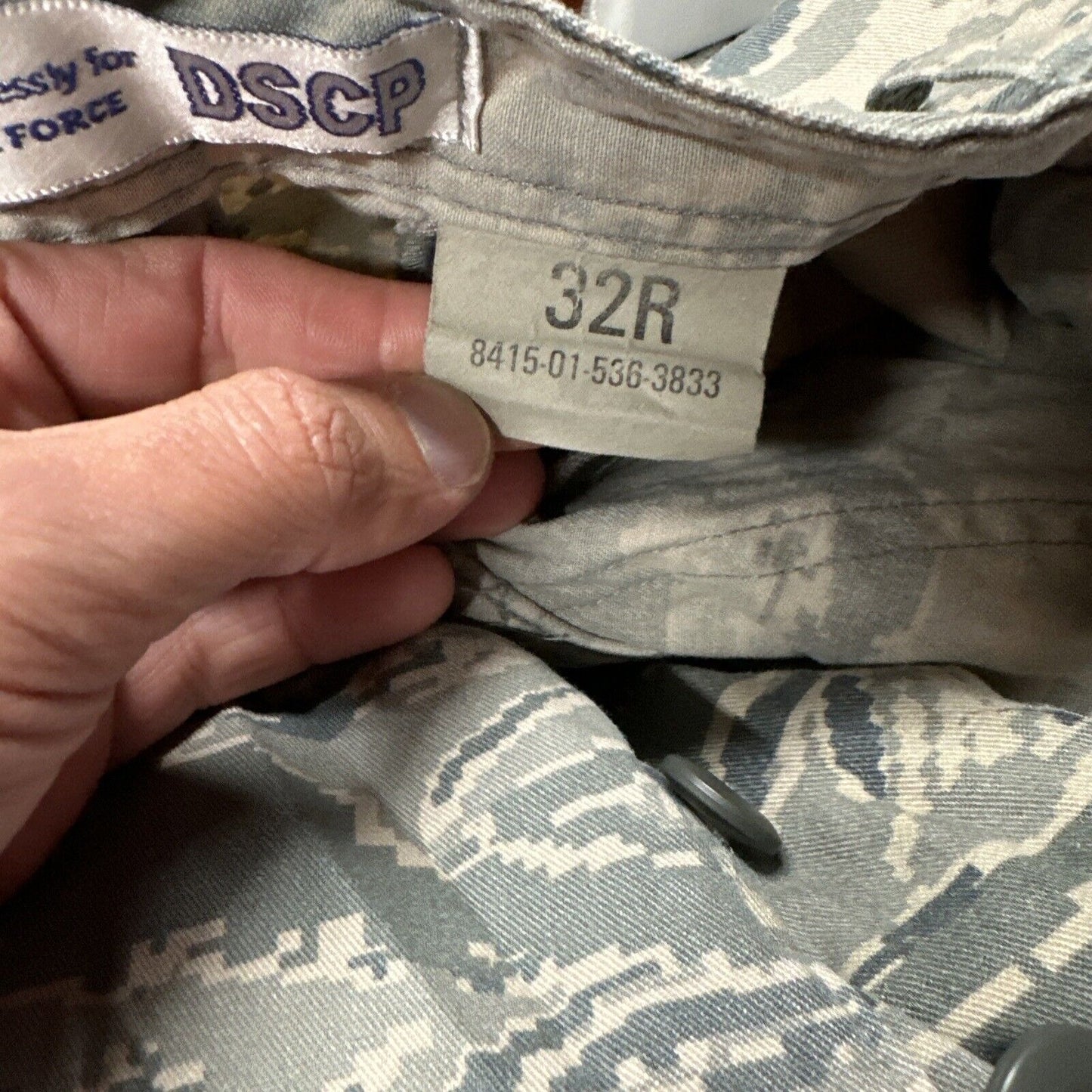 Men’s 32R Abu Airman Battle Uniform USAF Pants Civil Air patrol