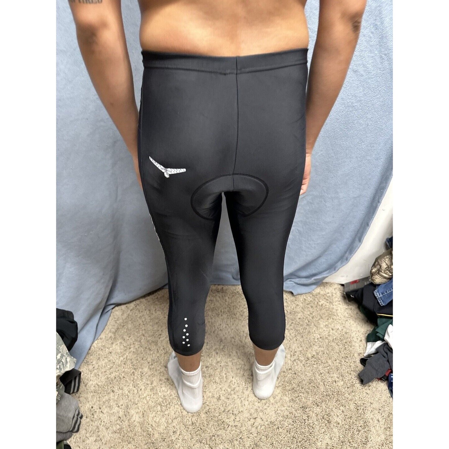 Men’s Black Briko Bicycle Pants Medium