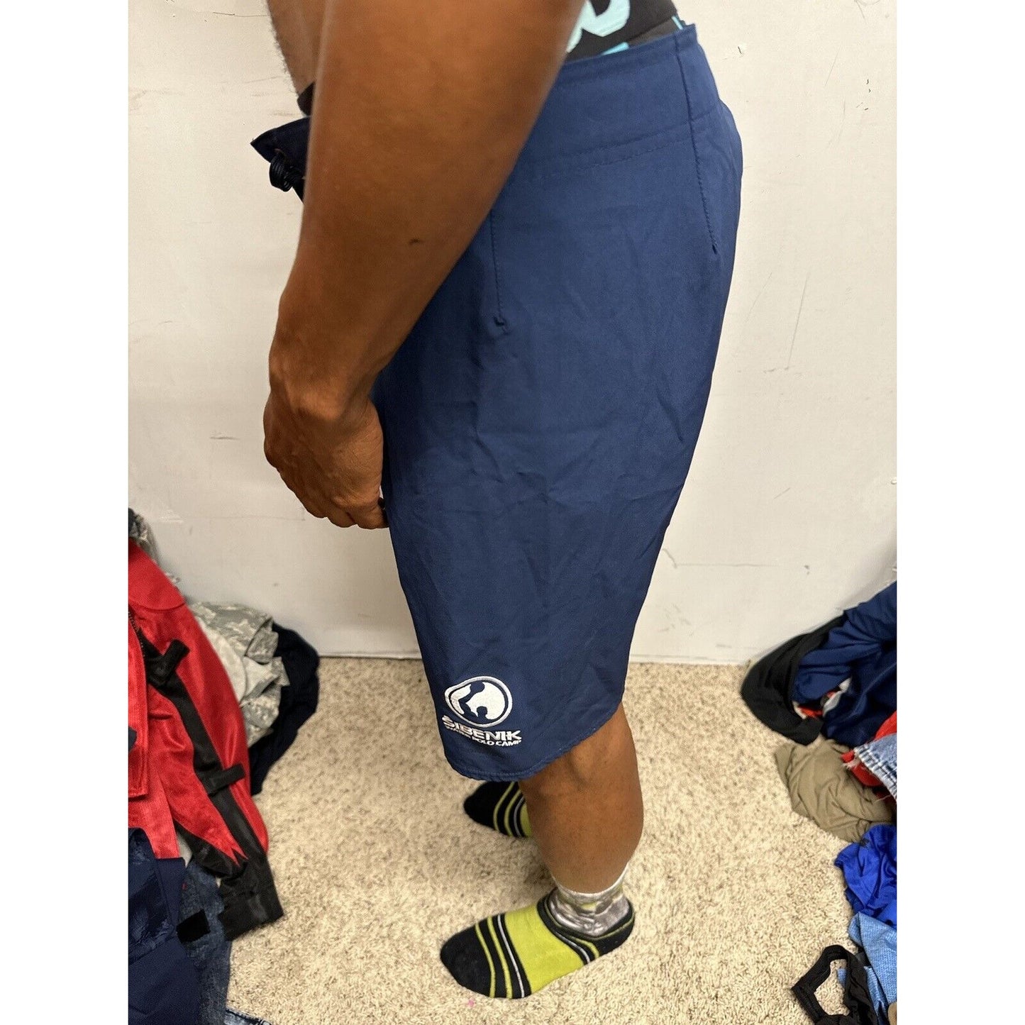 Men’s Blue O’Neil Sibenik Water Polo Camp Size 30 Shorts Trunks Bathing Suit