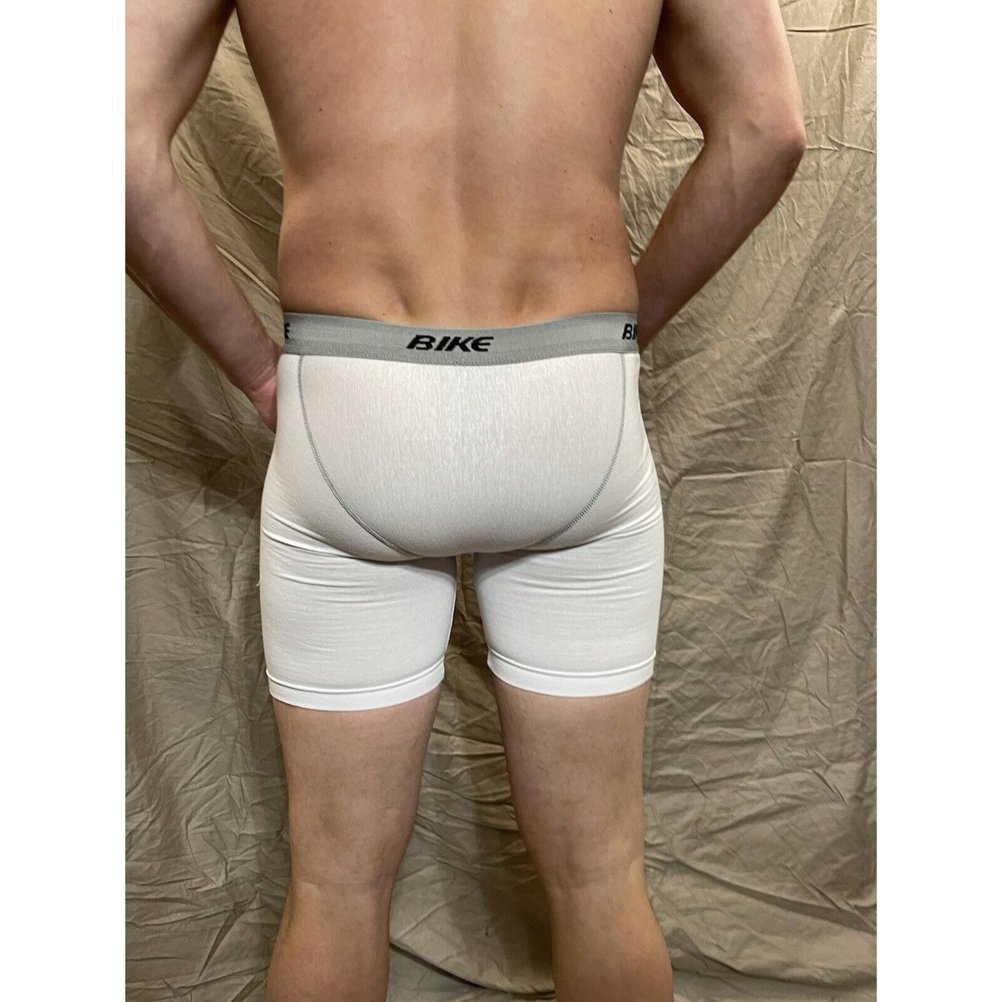Teen Bike Performance Cotton Boxer and Pro-Edition Cup moitsure wicking Large